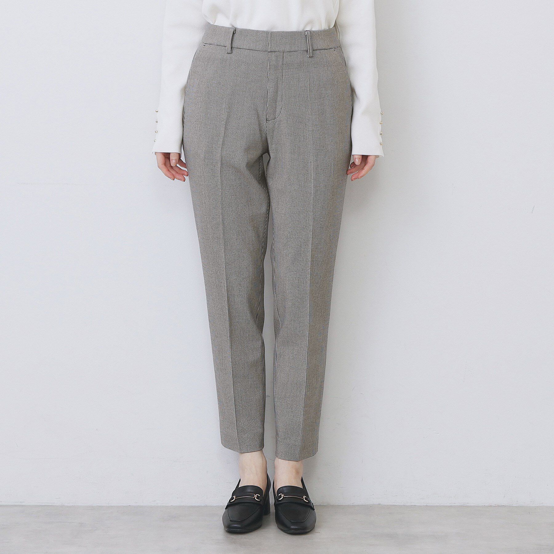 index「ウォームストレッチテーパードパンツ【洗濯機OK/防シワ/吸湿発熱】《XS～3L》」|その他|