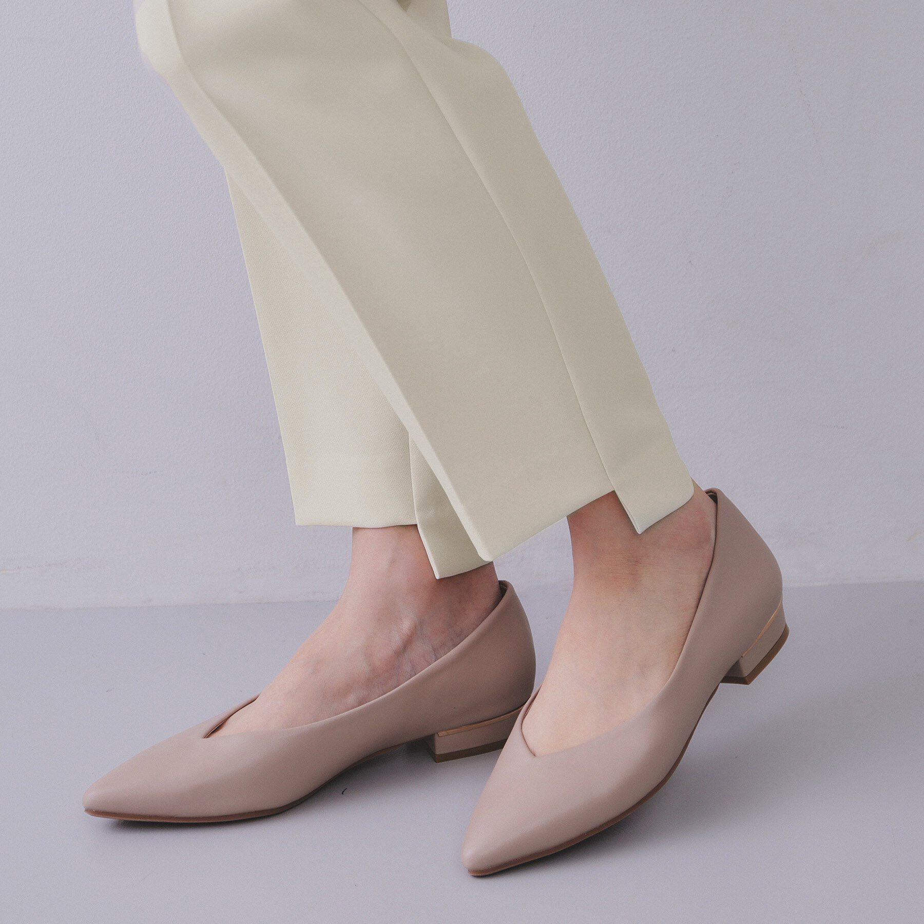 OPAQUE.CLIP「《通勤・セレモニー対応/セットアップ対応》ステップヘムテーパードパンツ【洗濯機洗い可】」|その他|