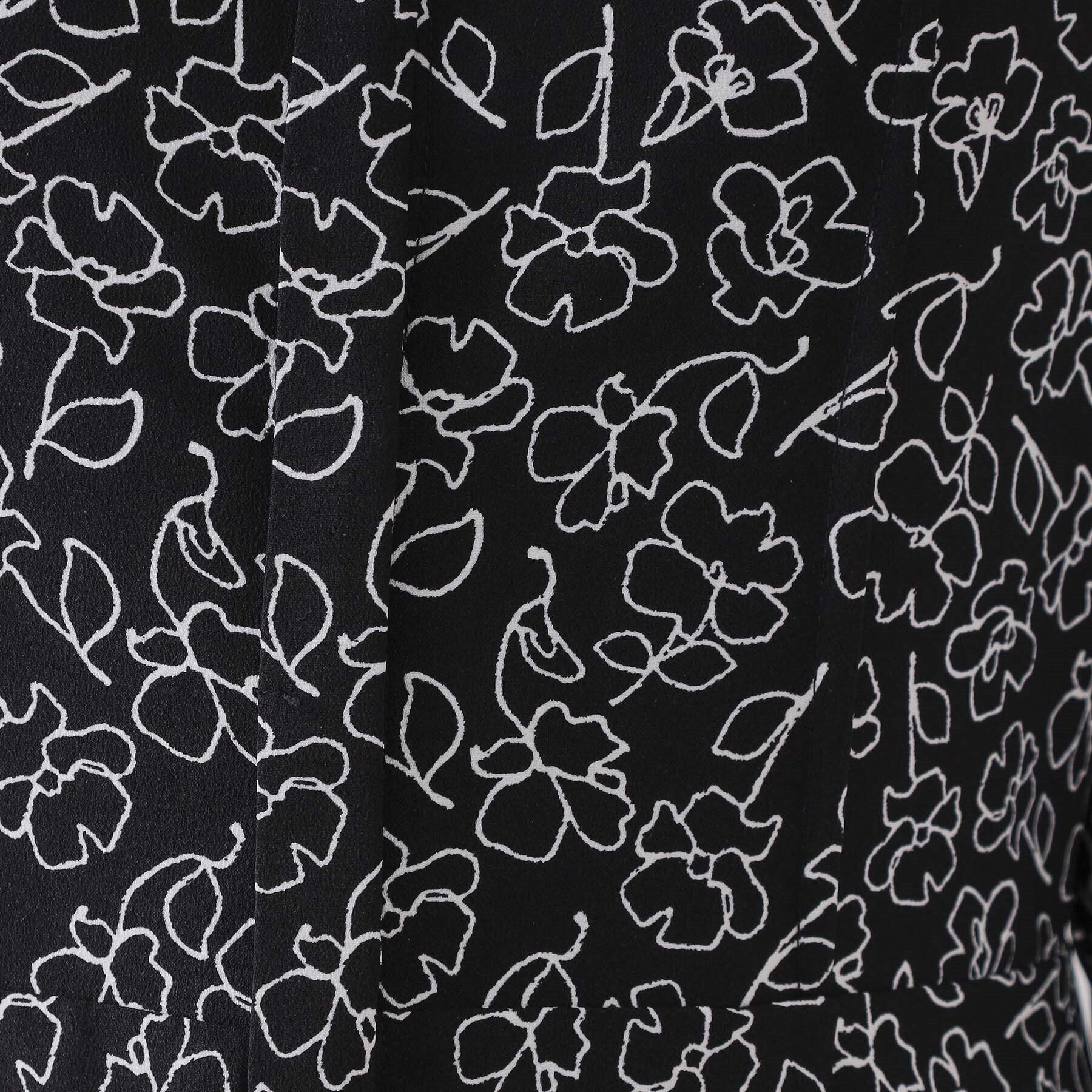 OPAQUE.CLIP「フラワープリントワンピース【洗濯機洗い可】」|ワンピース|