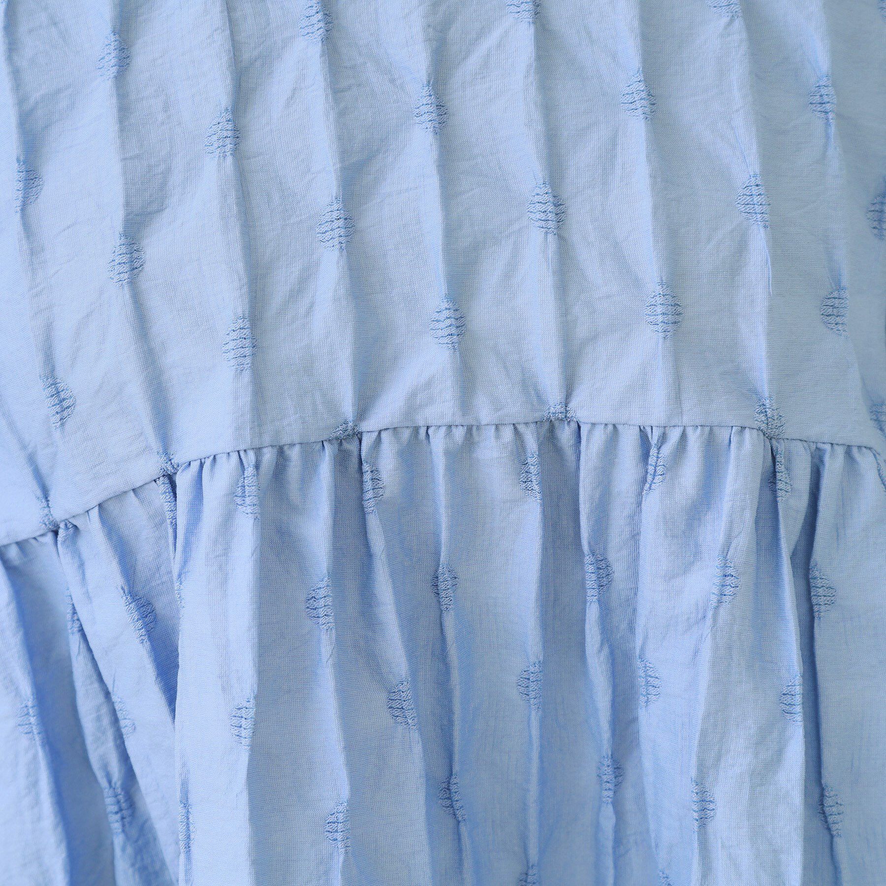 OPAQUE.CLIP「ふくれジャカードペプラムブラウス【洗濯機洗い可】」|シャツ・ブラウス|