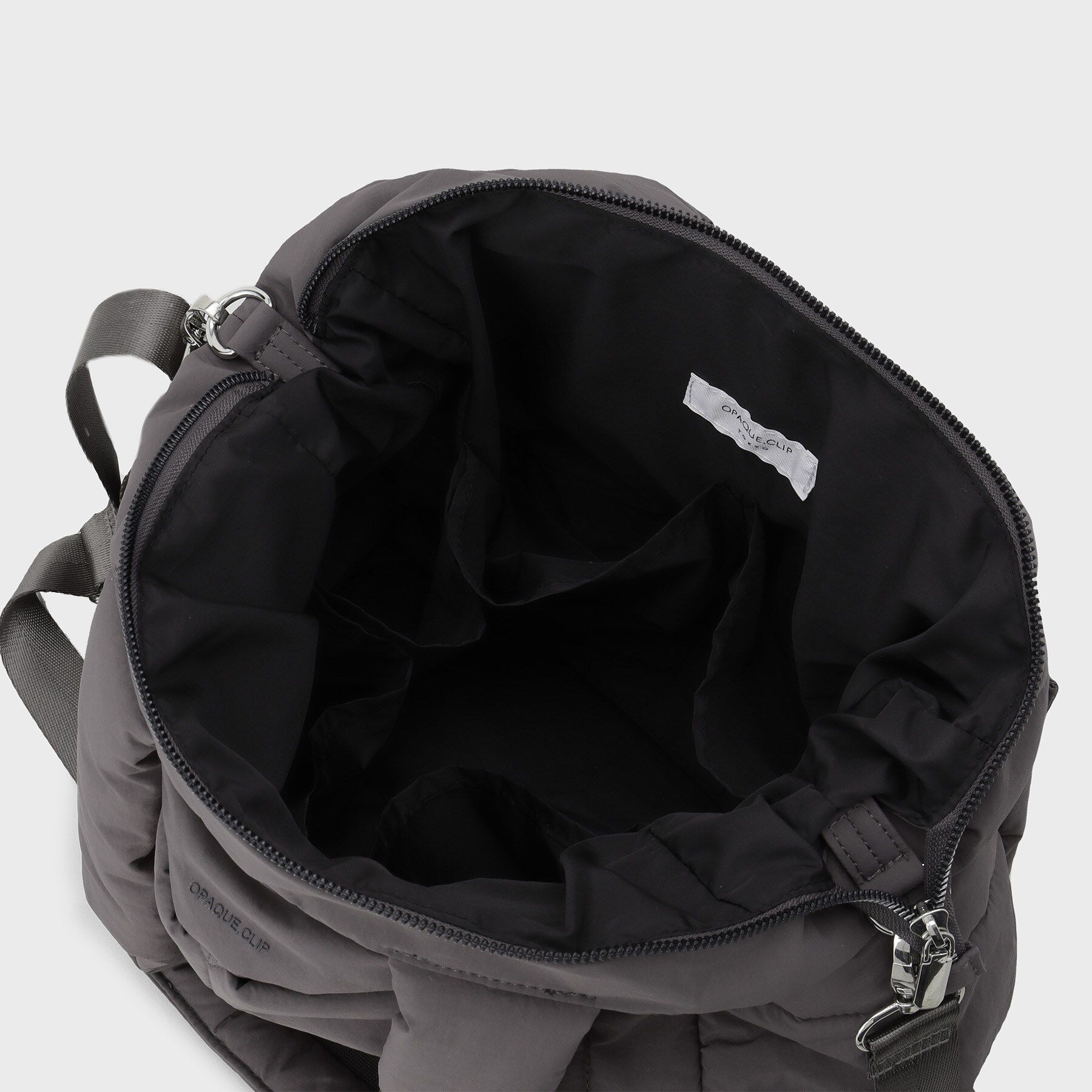 OPAQUE.CLIP「【2WAY/軽量】パフィートラベルビッグトートバッグ」|トートバッグ|