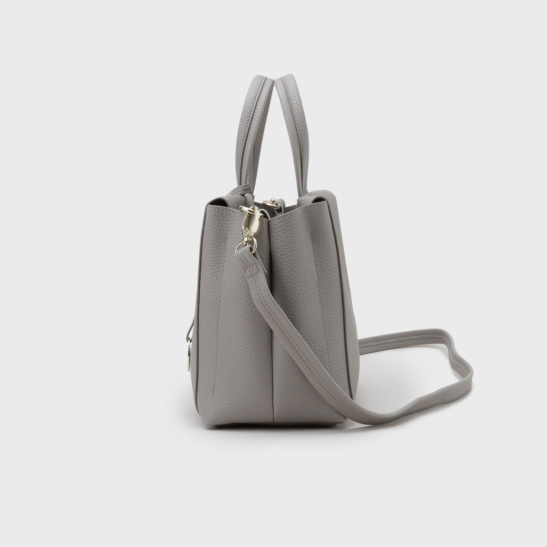 OPAQUE.CLIP「【2WAY/人間工学】シュリンクミドルトートバッグ」|トートバッグ|