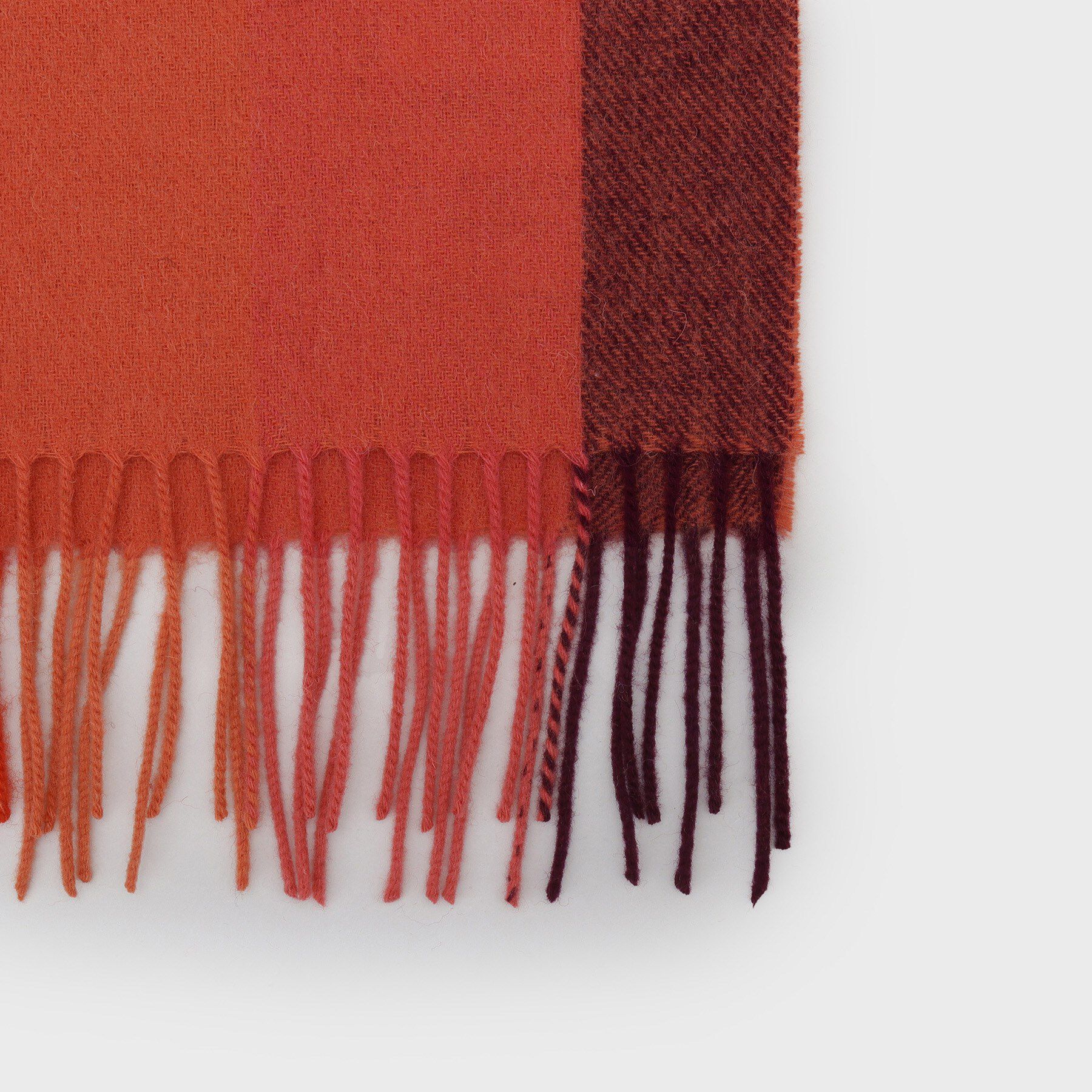 OPAQUE.CLIP「ウール100％マフラー【12col/洗える】」|ストール|