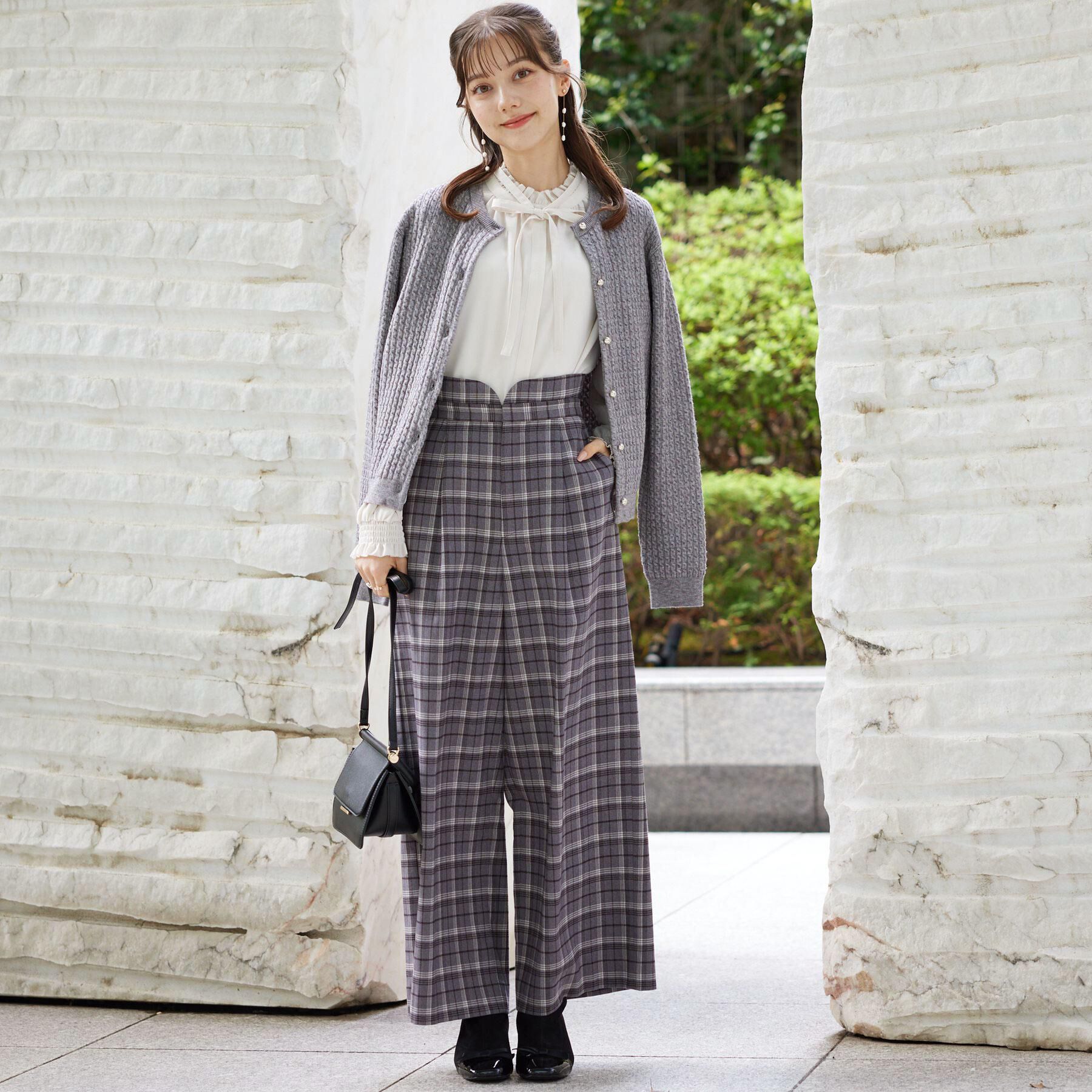 Couture broach「【大人可愛い・きれいめ・通勤】ケーブルカーディガン」|カーディガン|