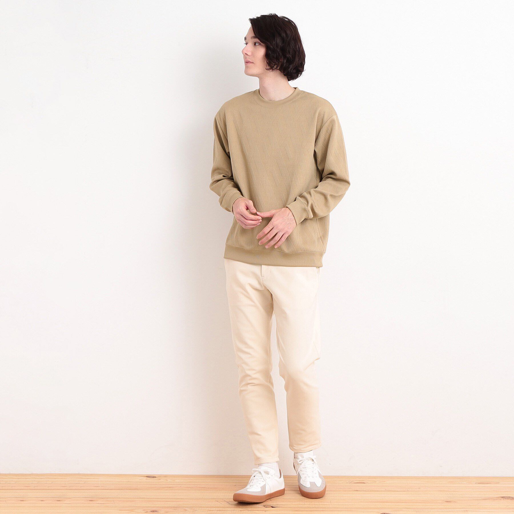 THE SHOP TK「リンクススウェットプルオーバー」|パーカー|