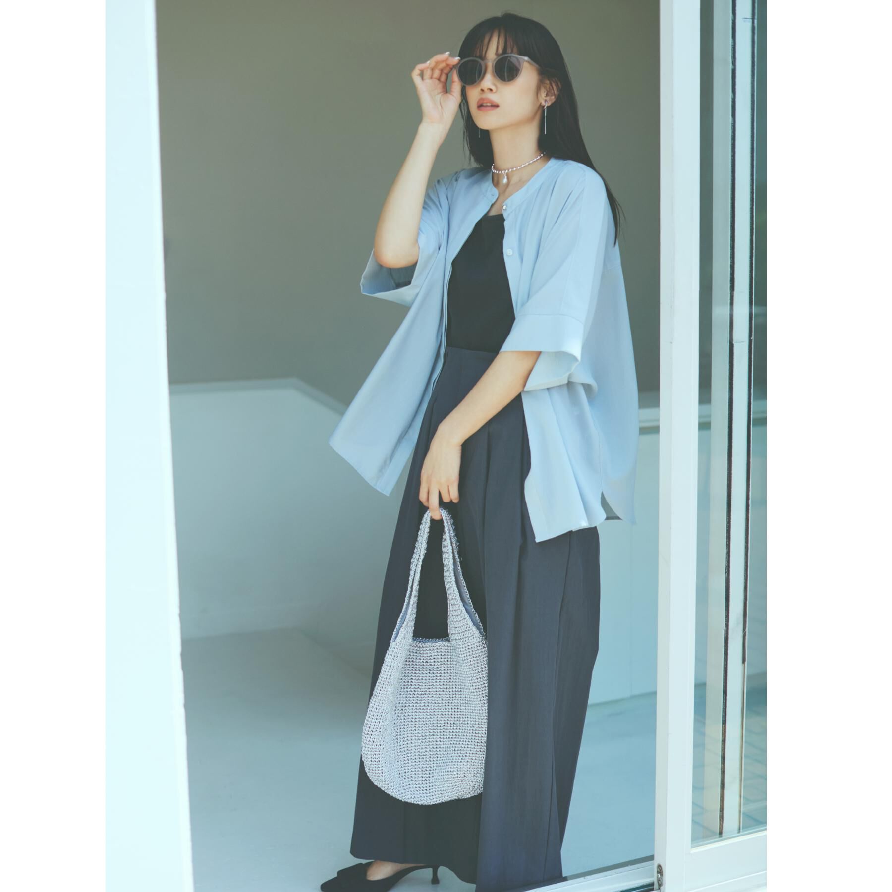 THE SHOP TK「ドルマンブラウス【7色展開/洗濯機OK/体型カバー】」|シャツ・ブラウス|