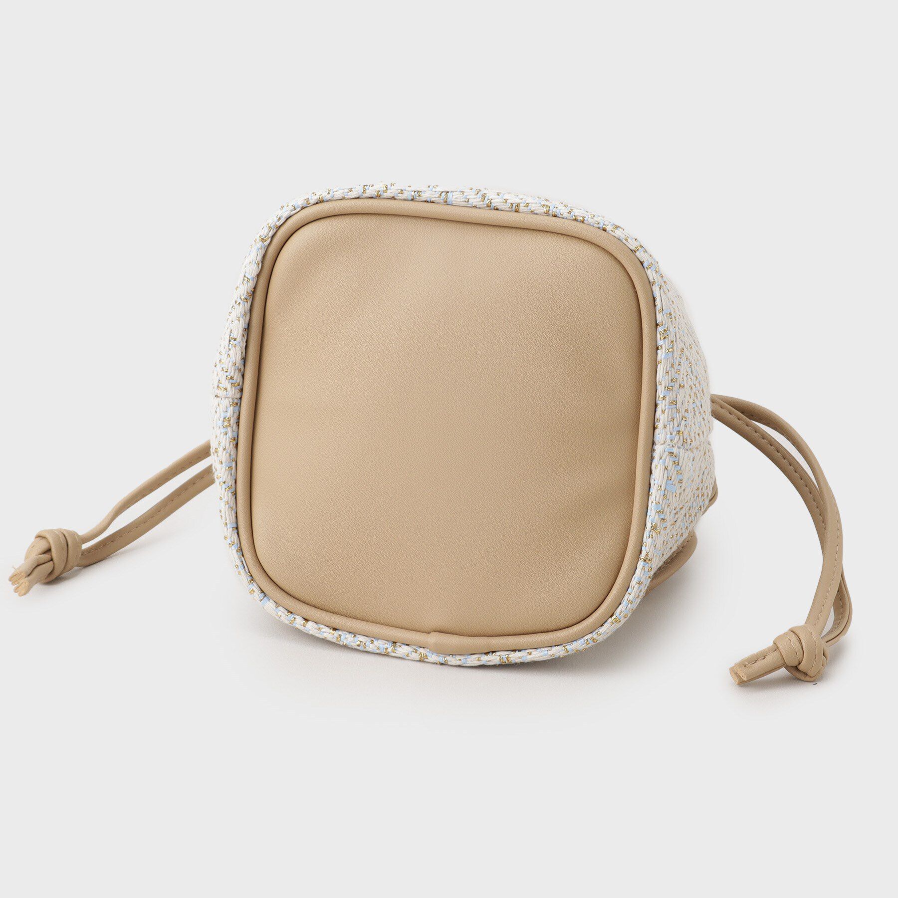 THE SHOP TK「ラメ幾何柄ショルダー巾着バッグ」|ショルダー・メッセンジャー|