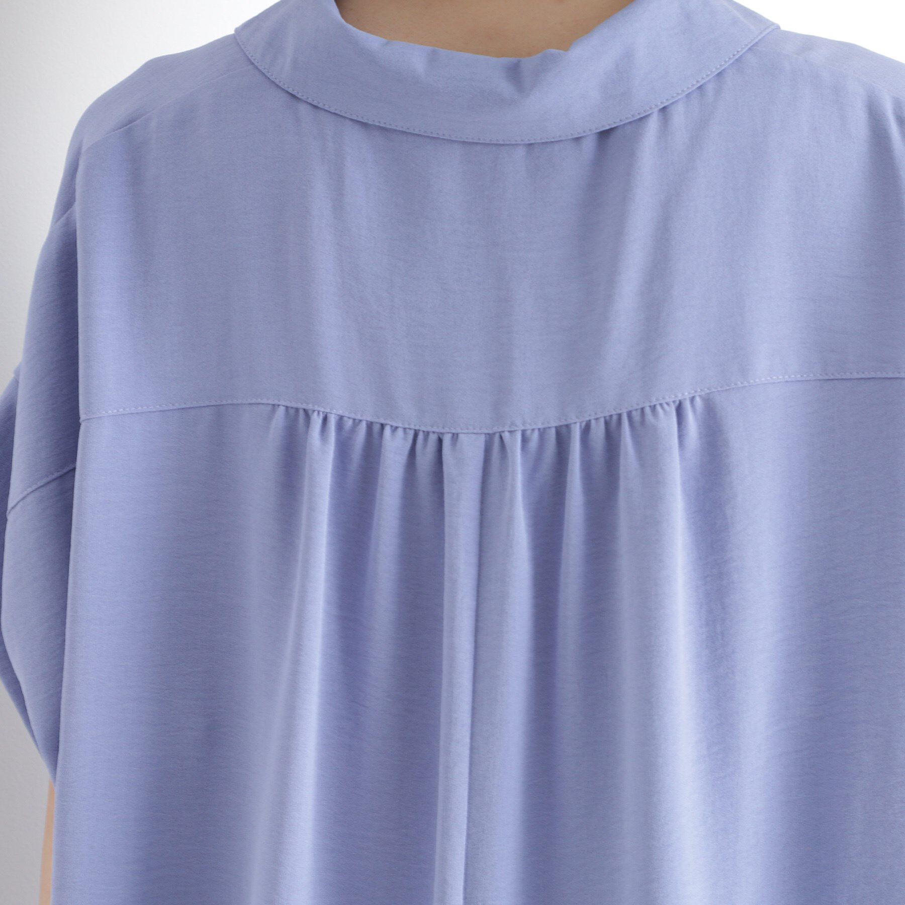 THE SHOP TK「スキッパーシャツ【防シワ/接触冷感/洗濯機OK/セットアップ可】」|シャツ・ブラウス|