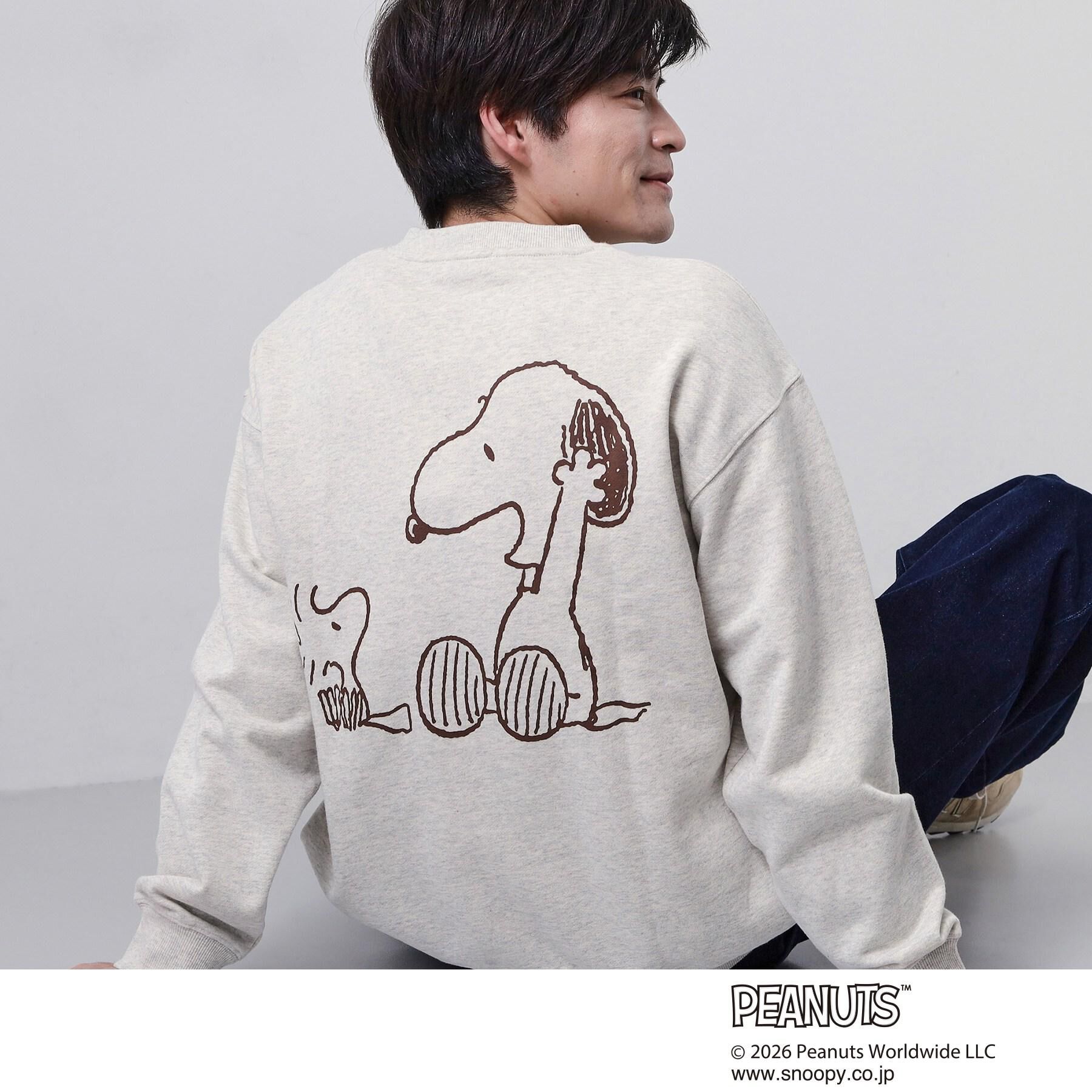 THE SHOP TK「PEANUTS ／ ピーナッツ スヌーピー ミニ裏毛スウェット」|パーカー|