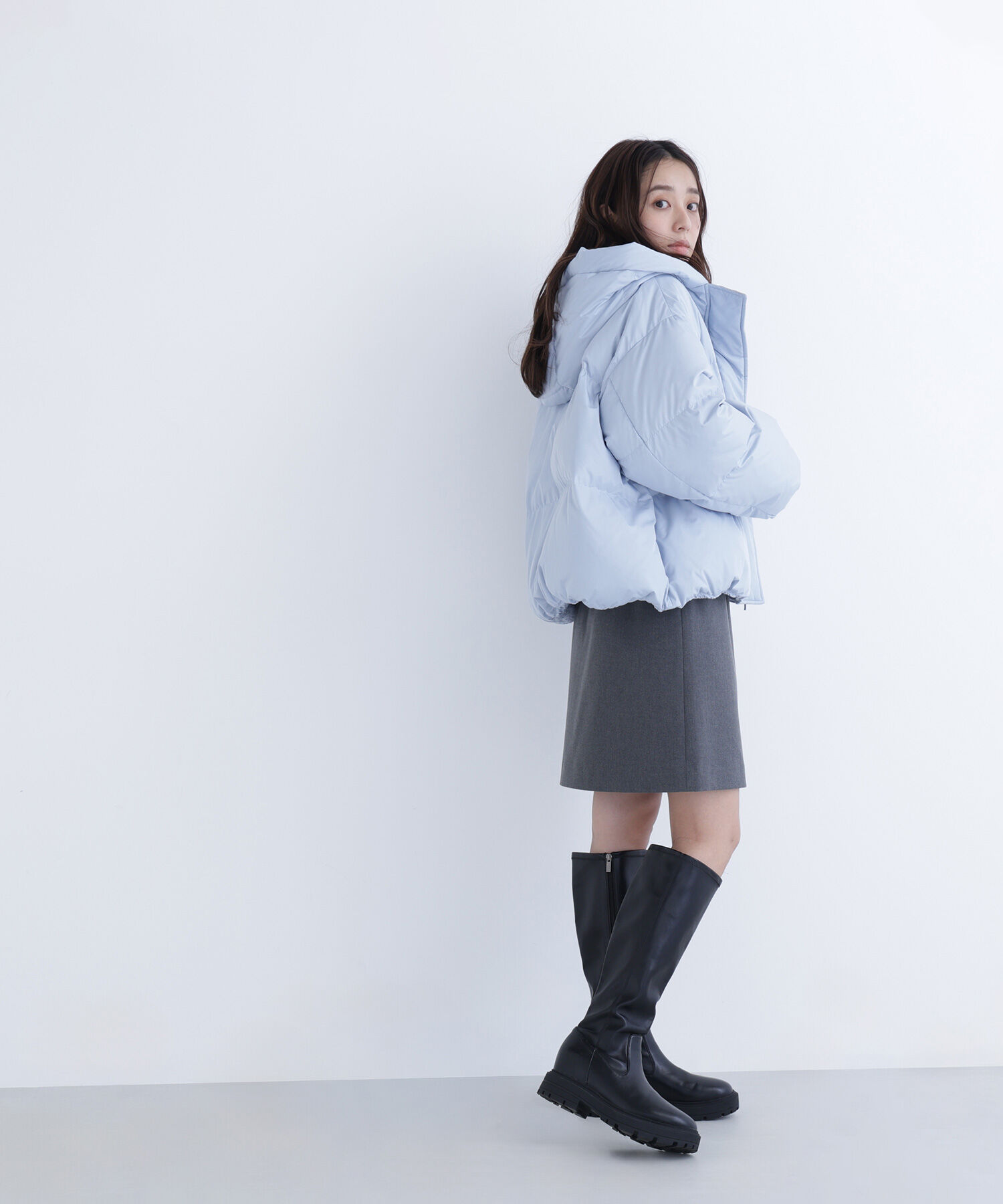  「ショートフードダウン」|ブルゾン・スタジャン|