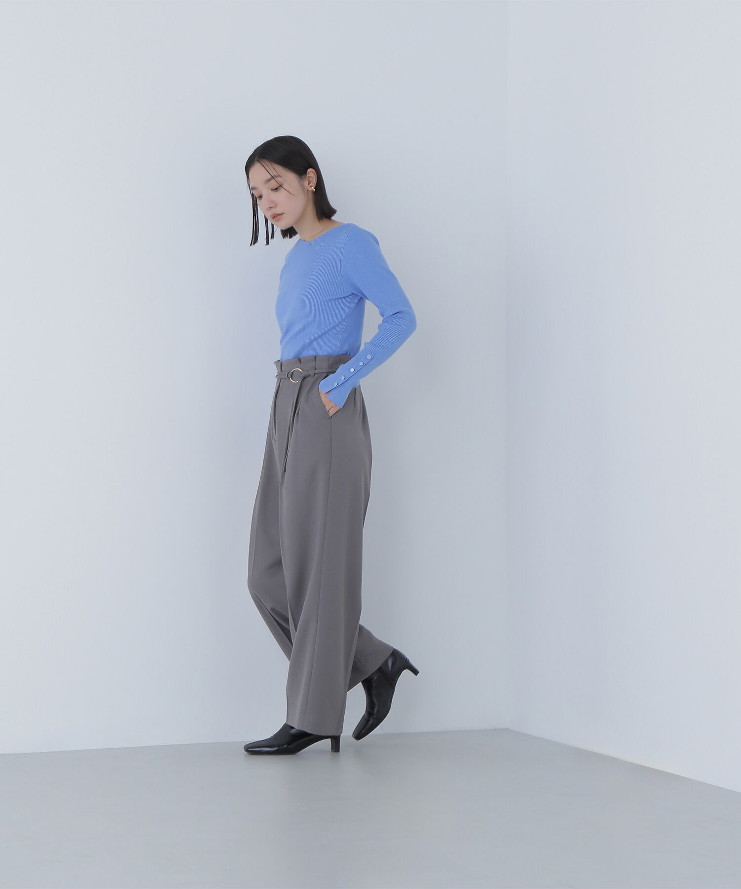  「ダブルベルトワイドパンツII」|その他|