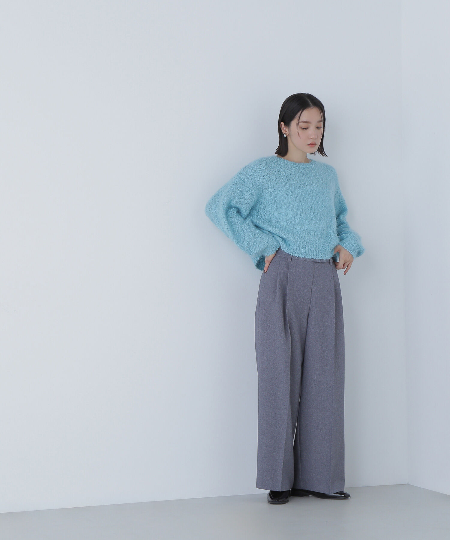  「フェザーネップニット」|ニット・セーター|