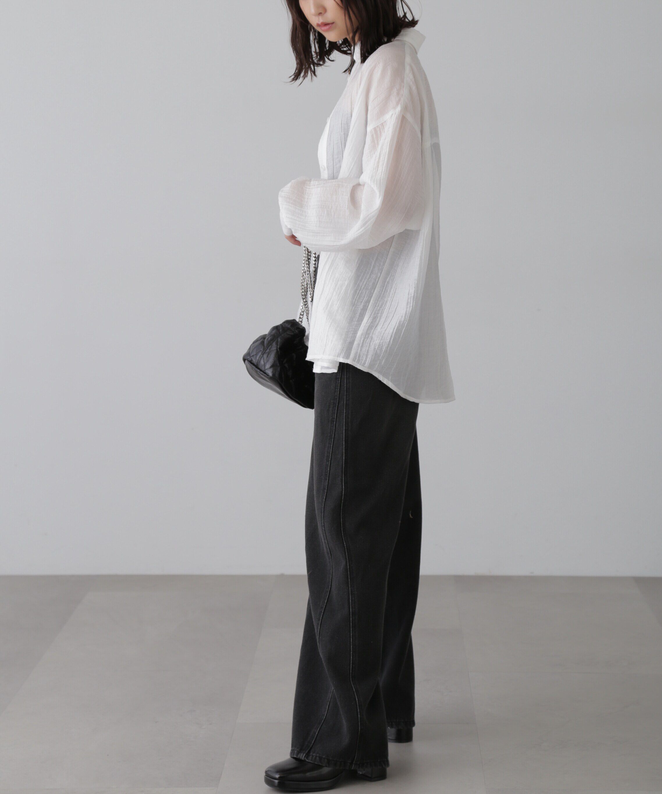  「ワッシャービッグシャツ」|シャツ・ブラウス|