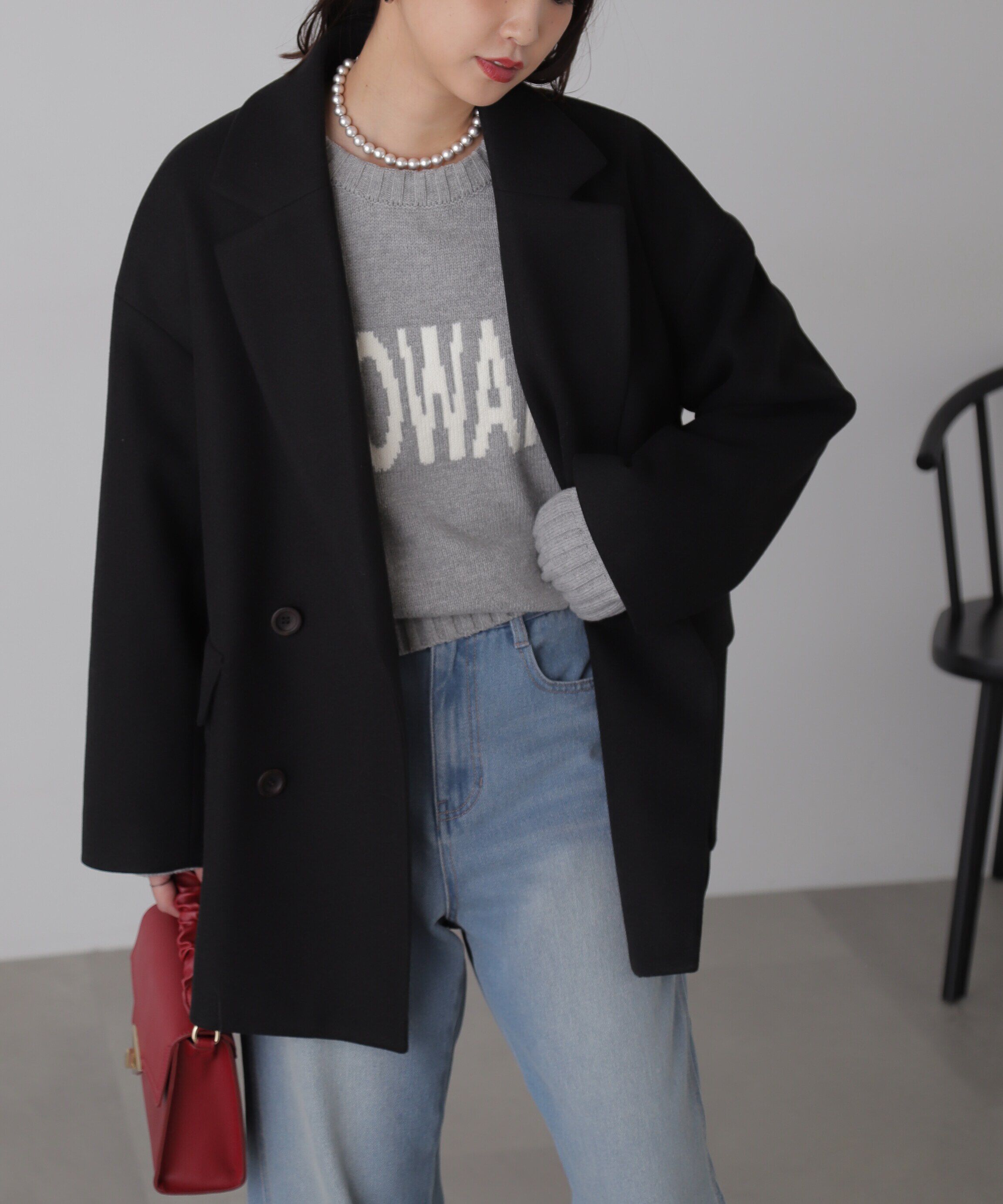  「オーバーサイズジャケットコート」|その他|