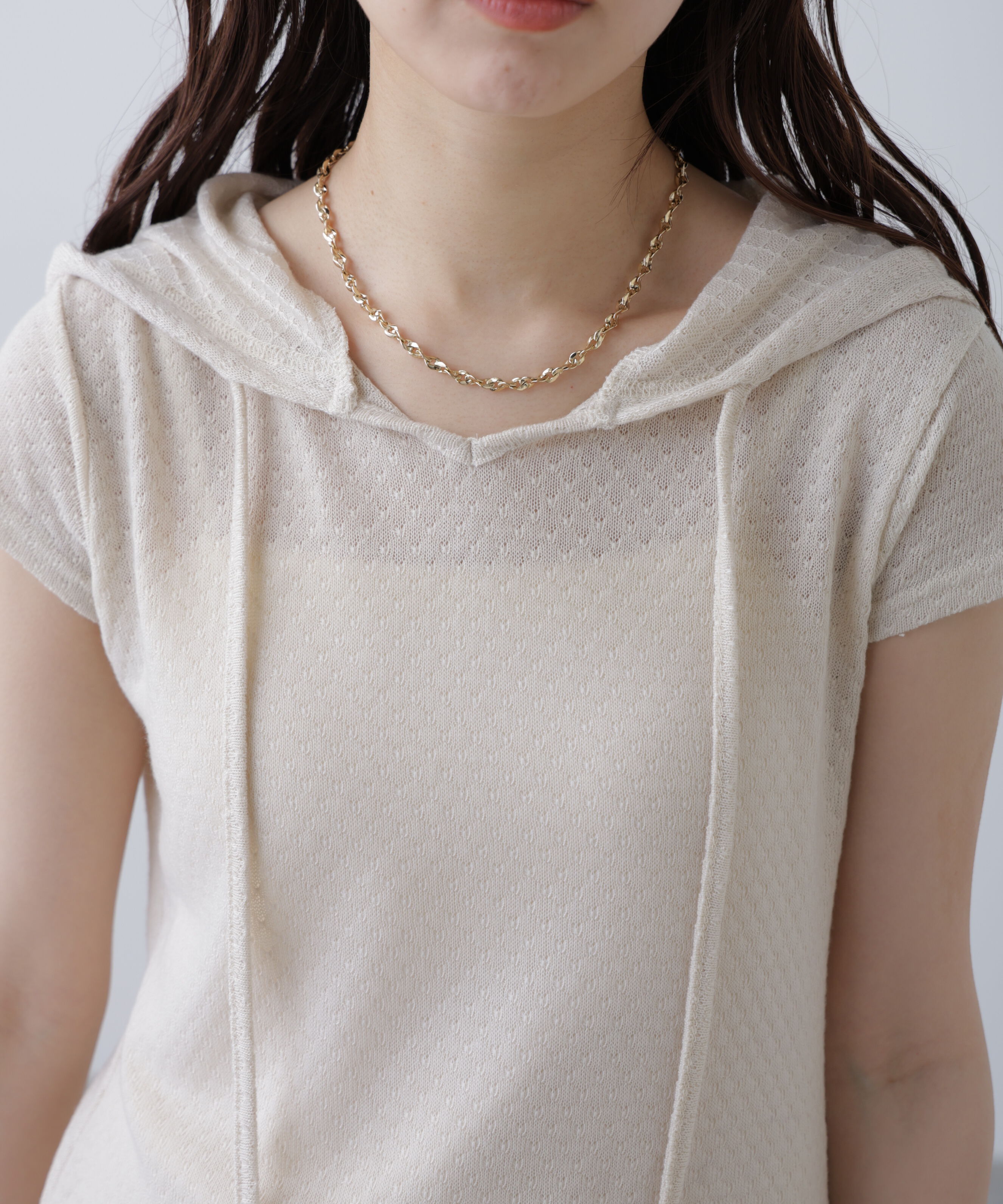  「サイドシャーリングフーディーミニワンピース」|ワンピース|