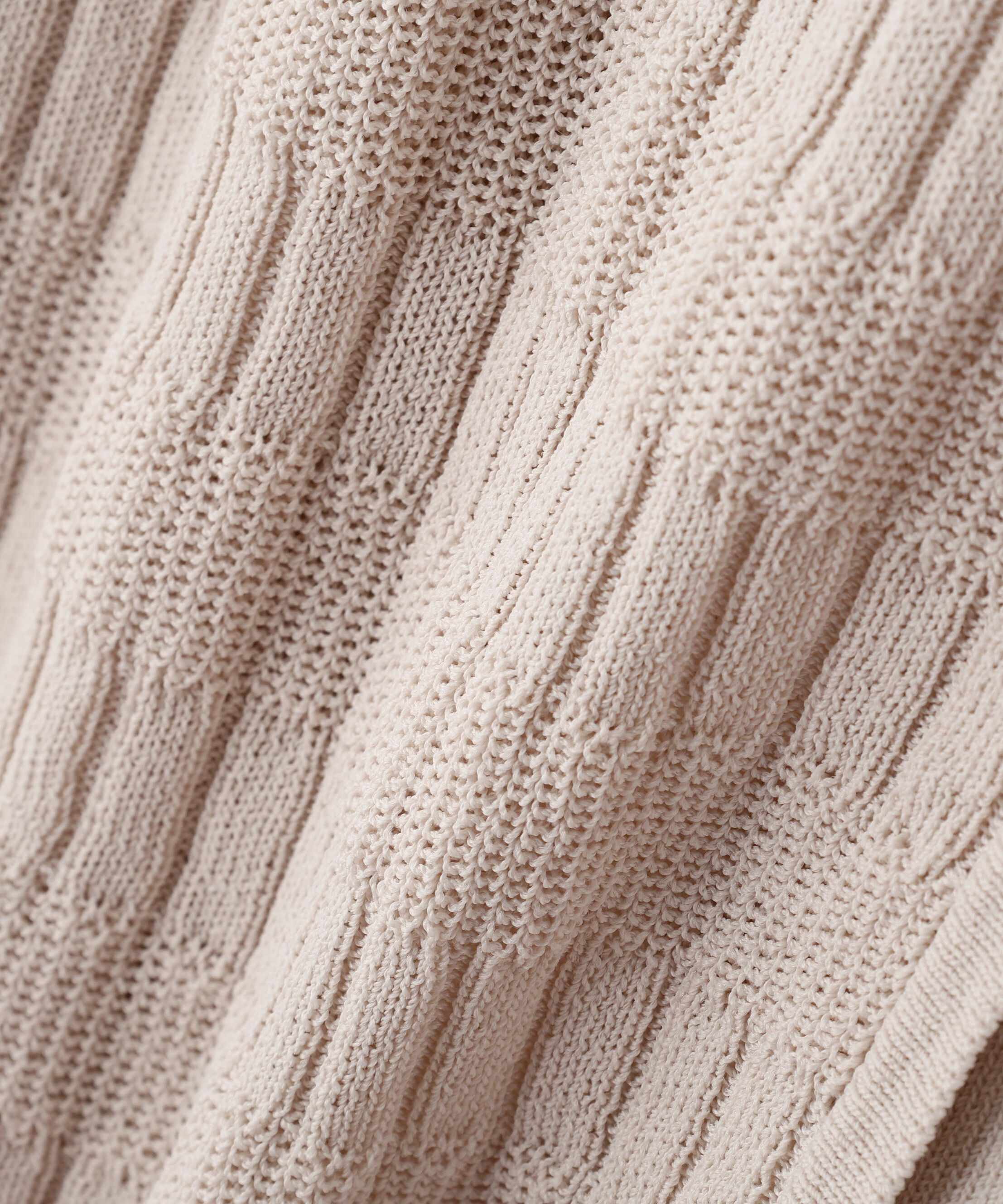 PROPORTION BODY DRESSING「〈接触冷感〉変わり編みニットカーディガン」|ニット・セーター|