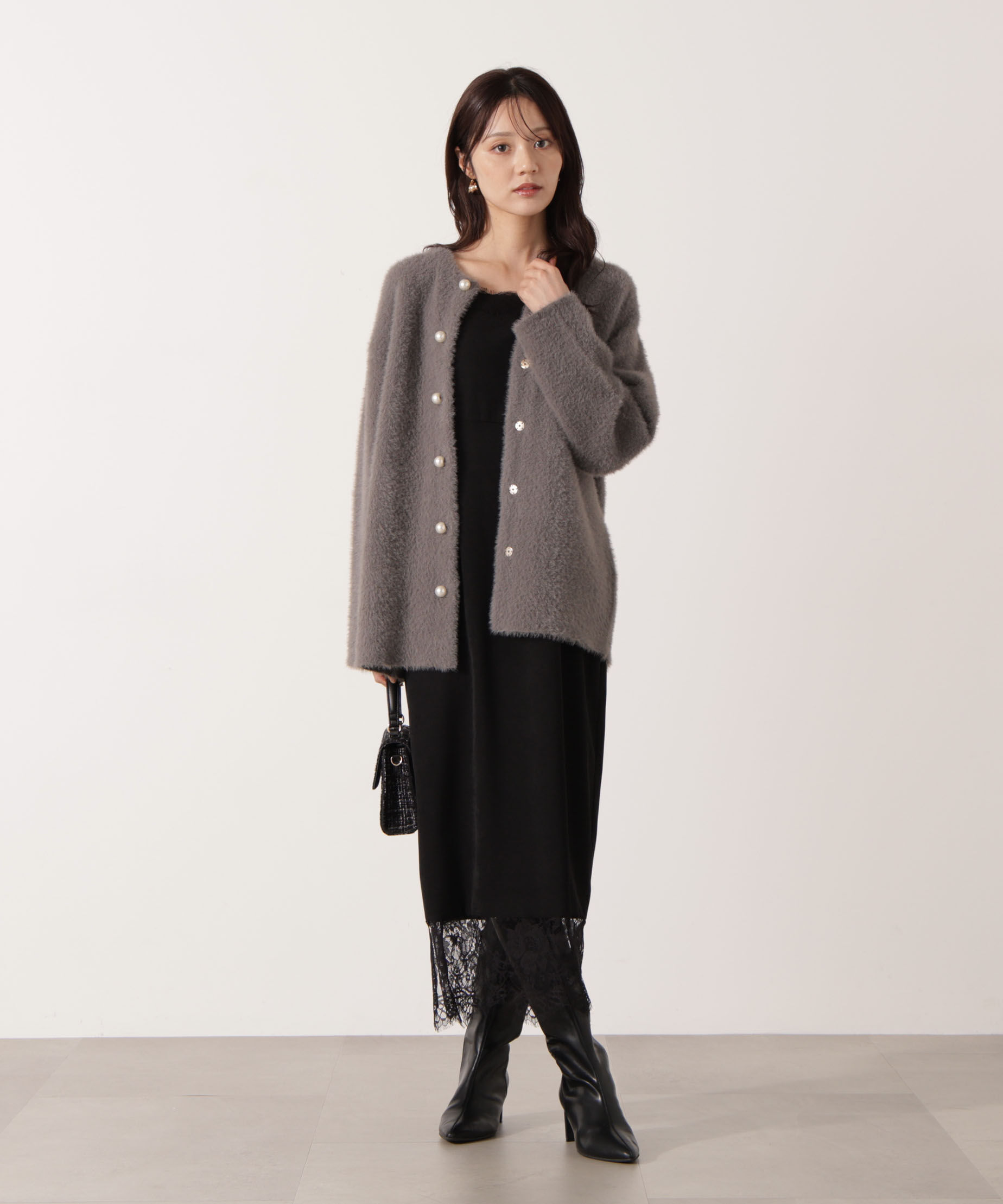 PROPORTION BODY DRESSING「フェザージャコット 25AW」|ブルゾン・スタジャン|