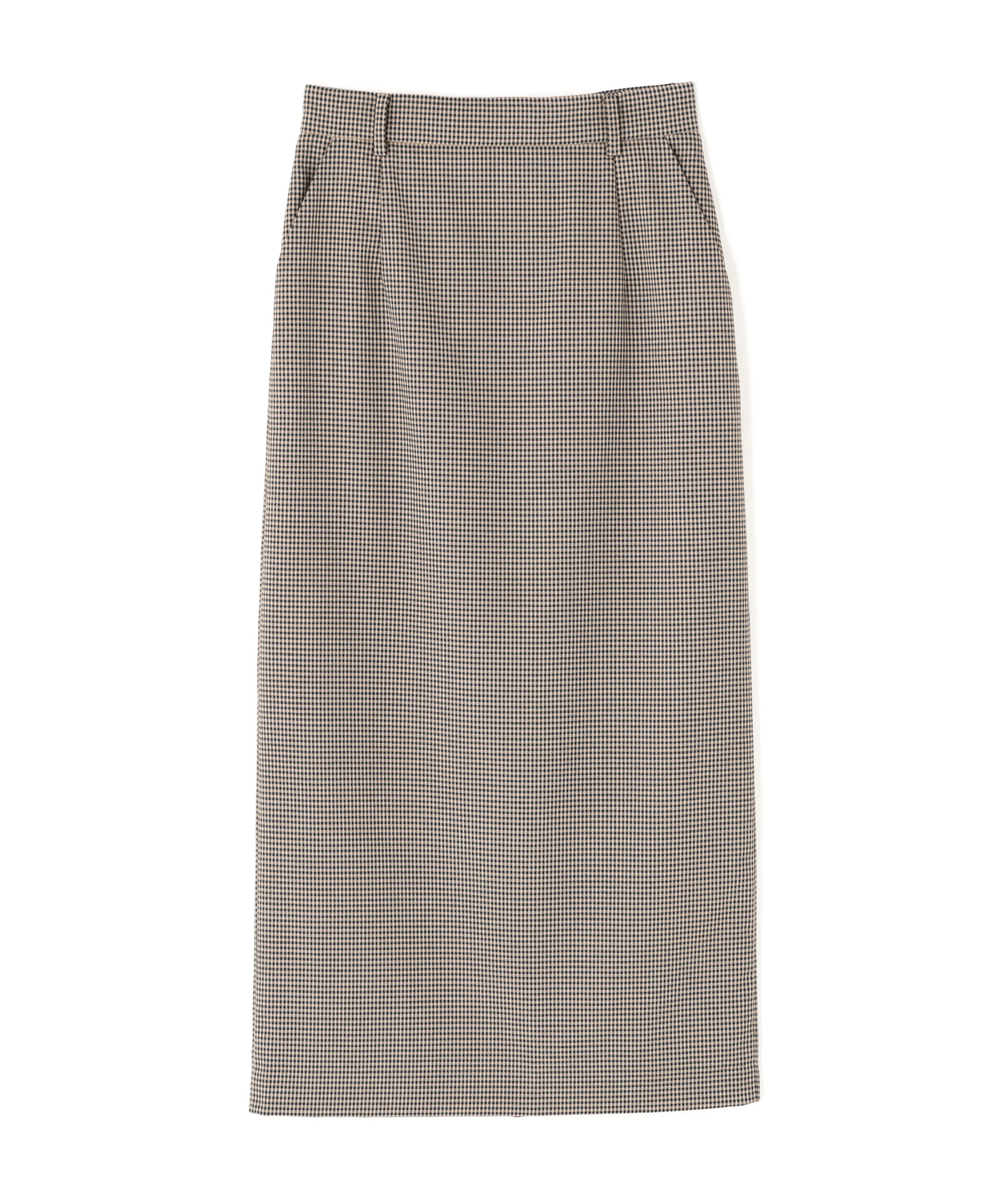 PROPORTION BODY DRESSING「ギンガムナロータイトスカート 25AW」|スカート|