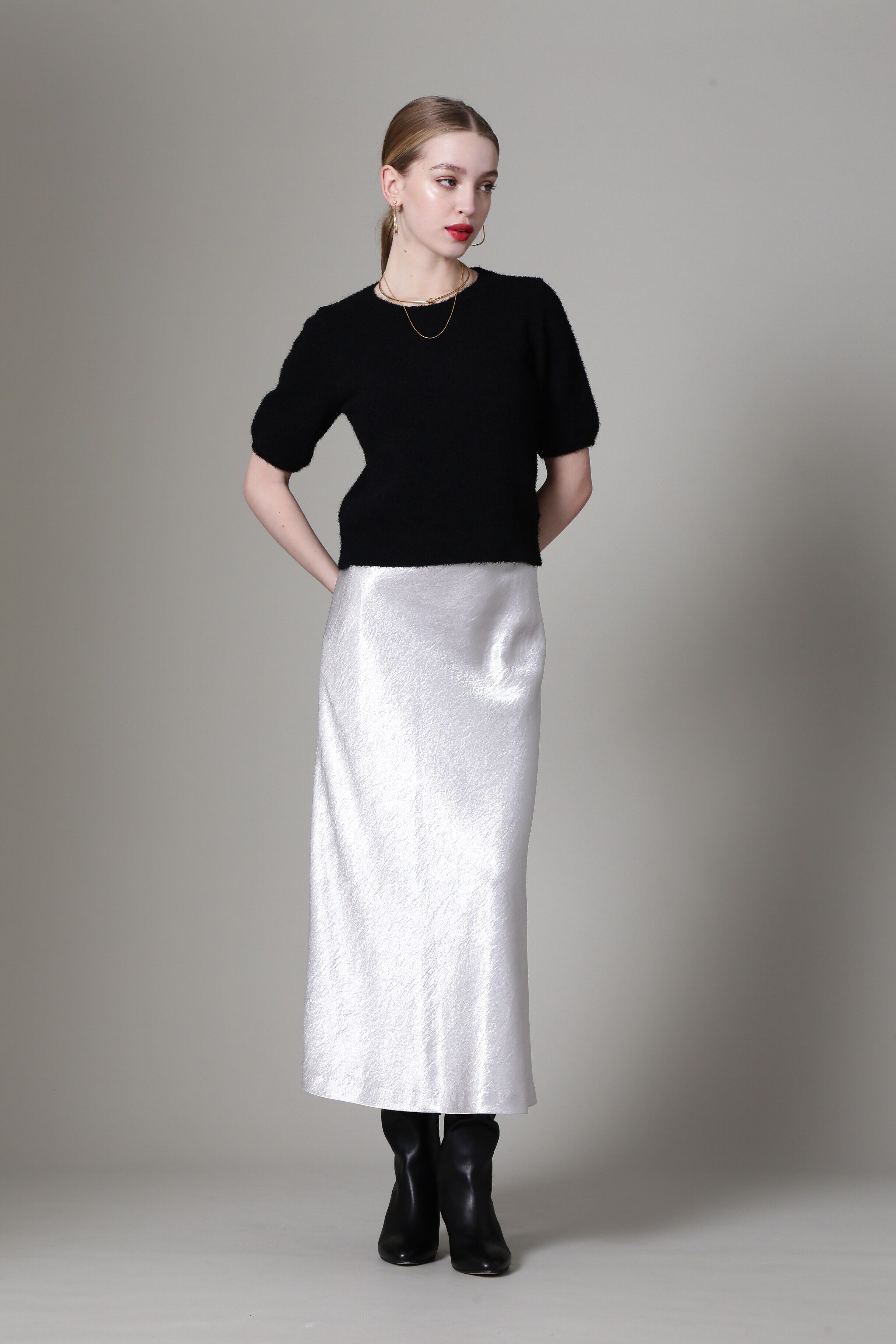  「◆フェザーヤーンニットプルオーバー」|ニット・セーター|