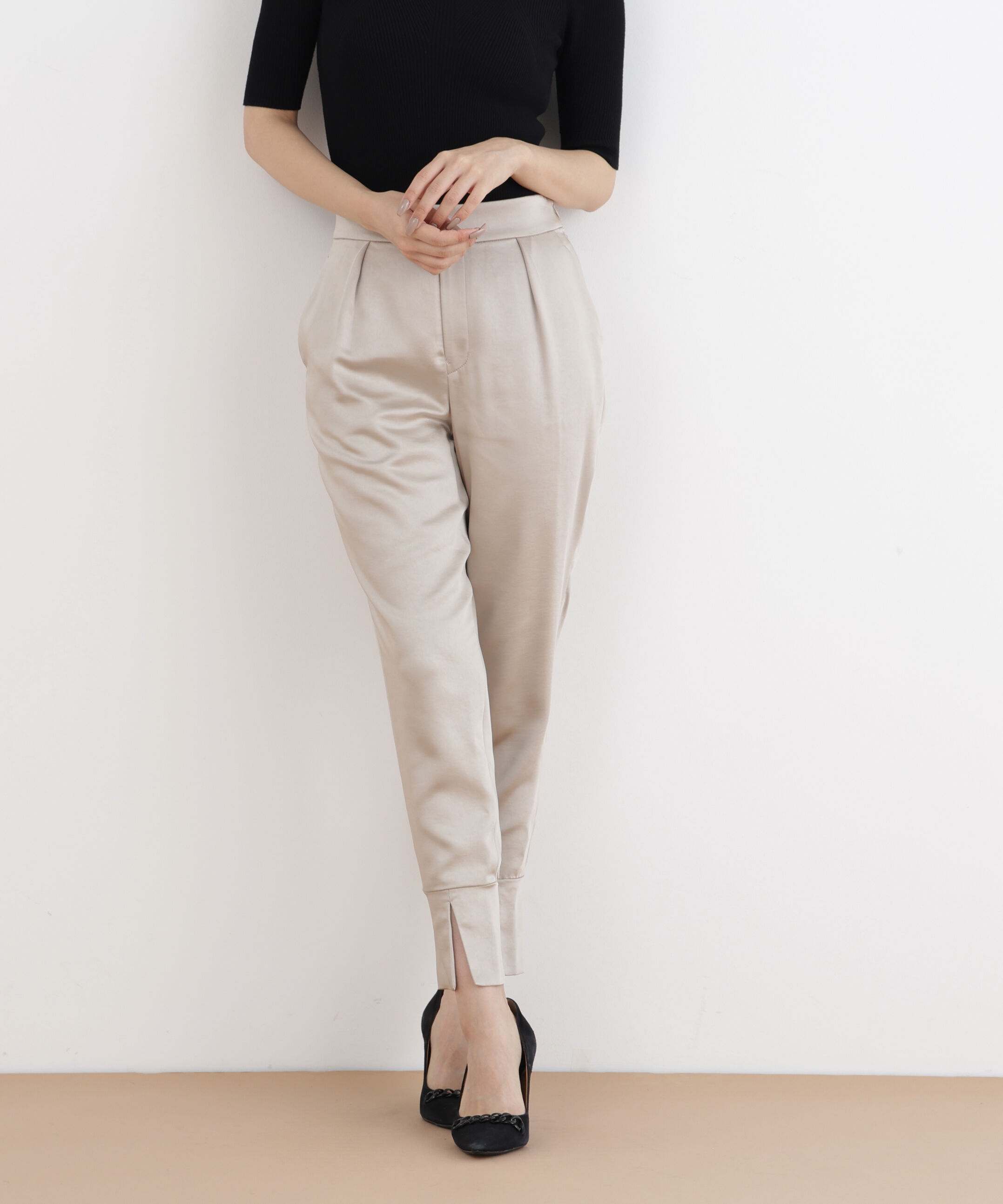  「◆サテンジョガーパンツ」|その他|