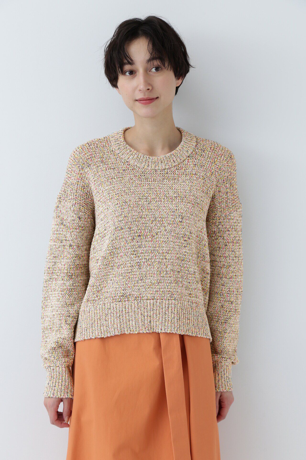  「◆カラーミックスニット」|ニット・セーター|