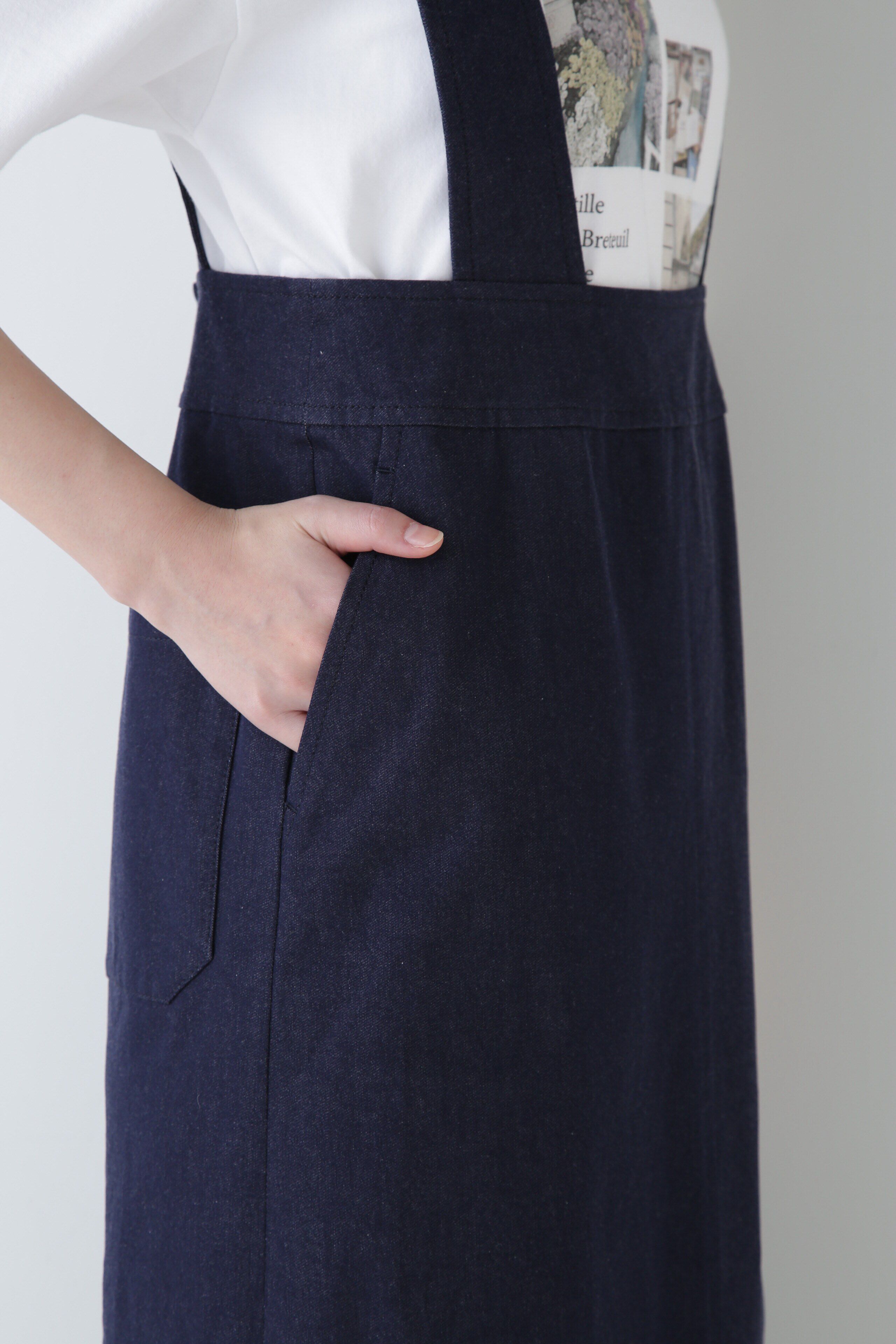  「◆ストレッチサスペンダースカート」|ワンピース|