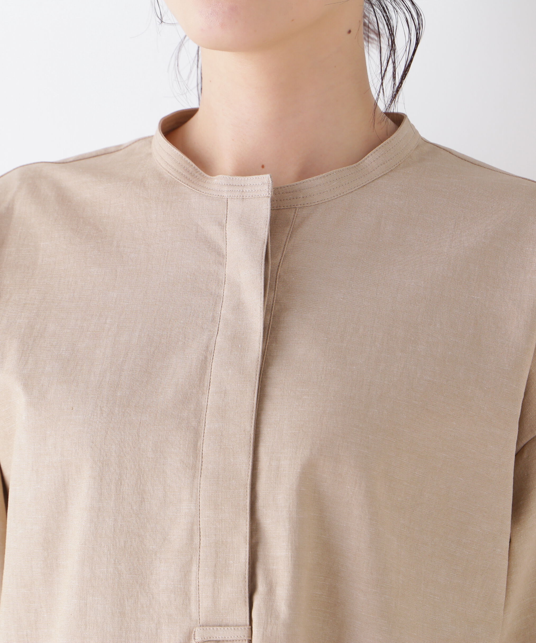  「◆クールマックス混オーバーブラウス」|シャツ・ブラウス|