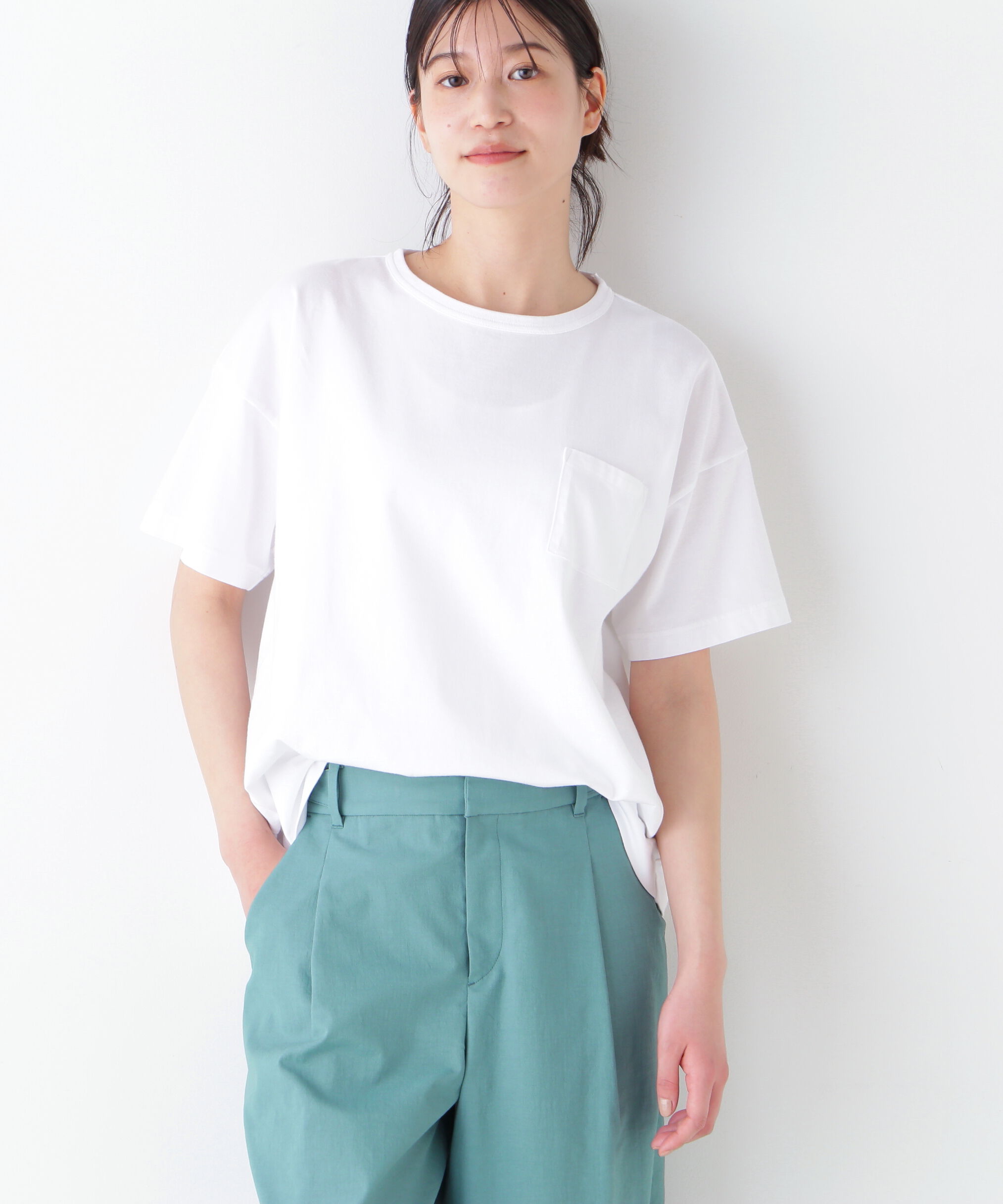  「◆バックロゴポケットＴシャツ」|Tシャツ・カットソー|