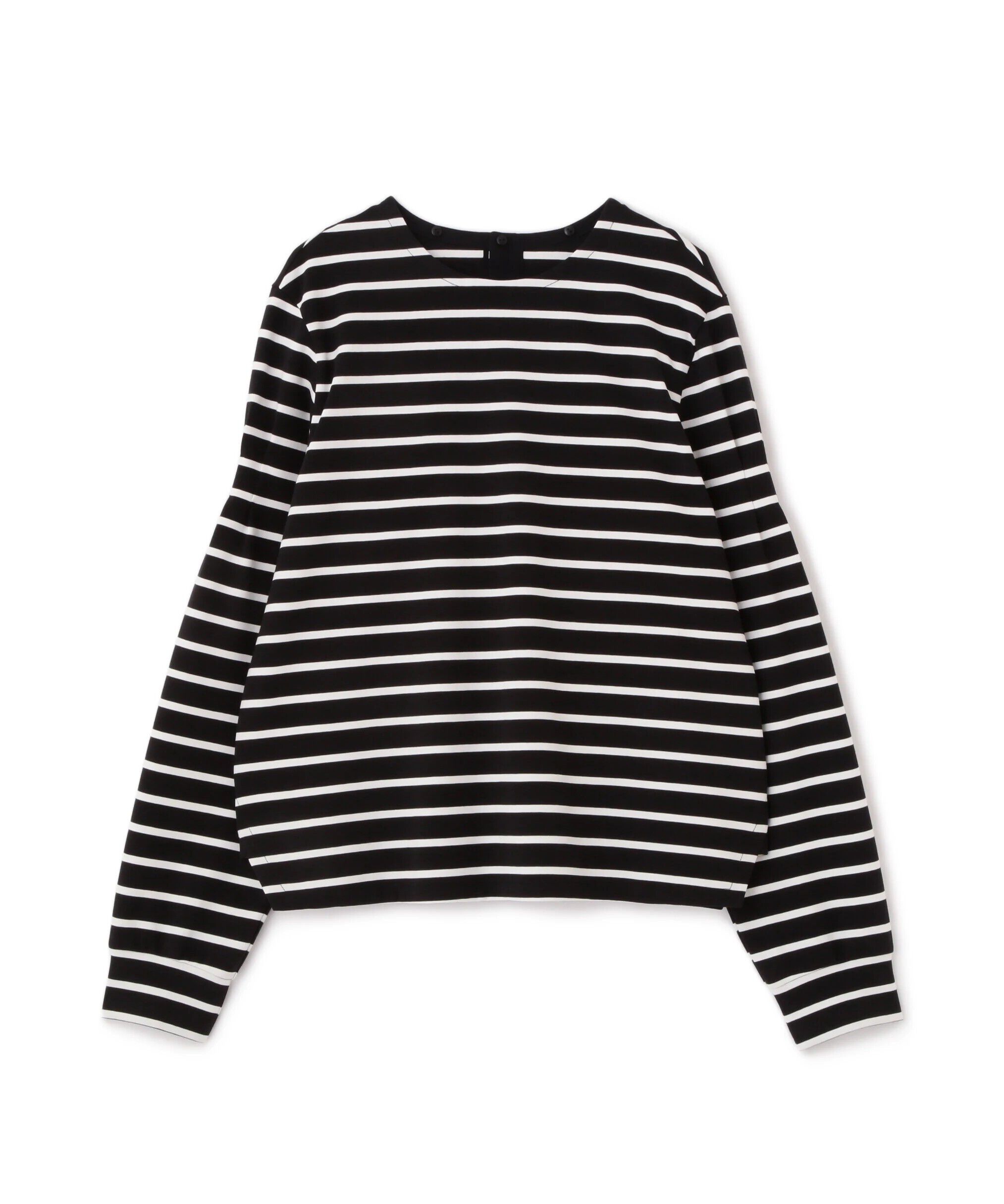  「◆ストレッチポンチシャツカラードッキングプルオーバー」|Tシャツ・カットソー|