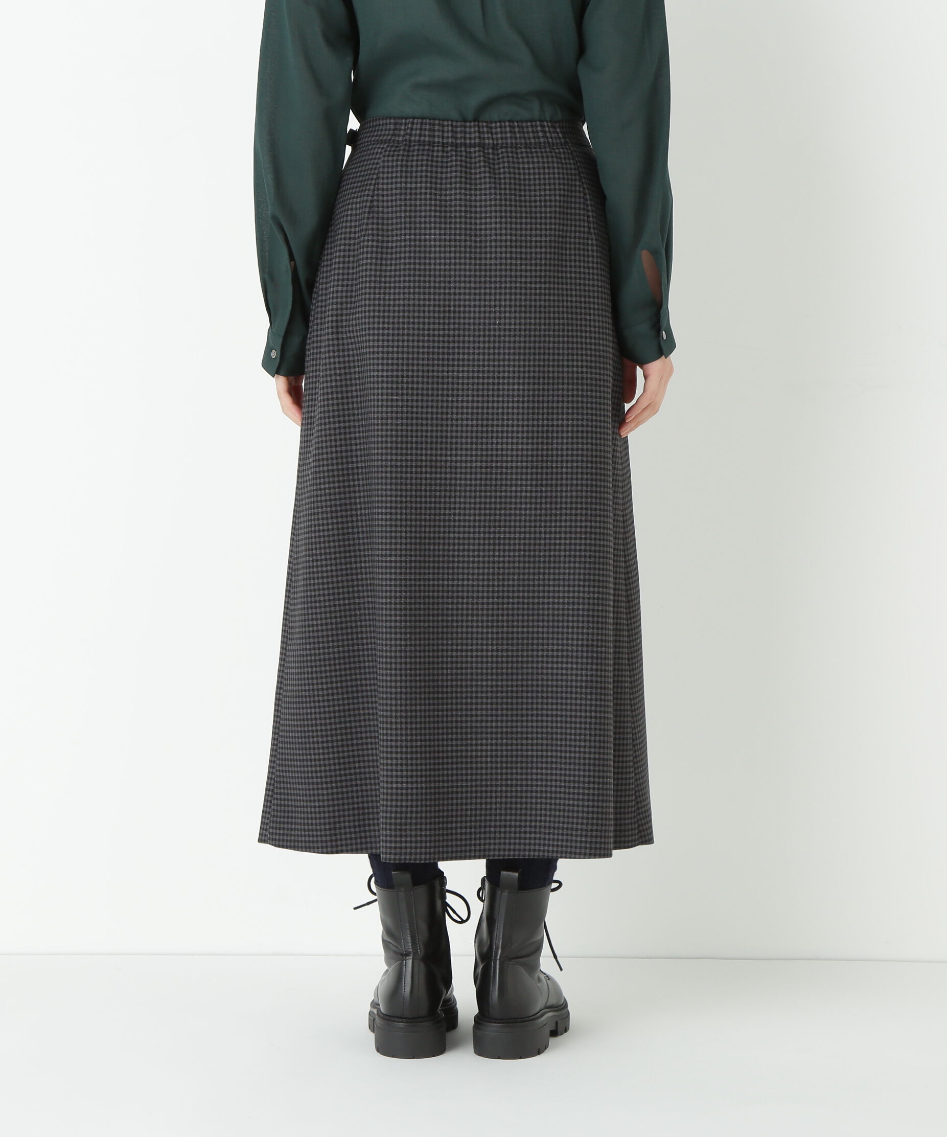  「◆先染めチェックキルト風スカート」|スカート|