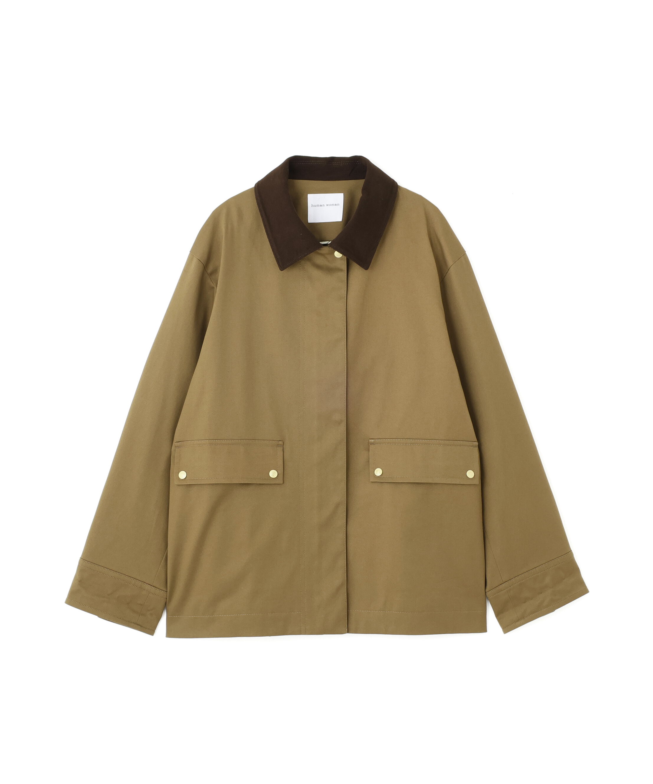  「◆コットンツイルストレッチブルゾン」|ブルゾン・スタジャン|