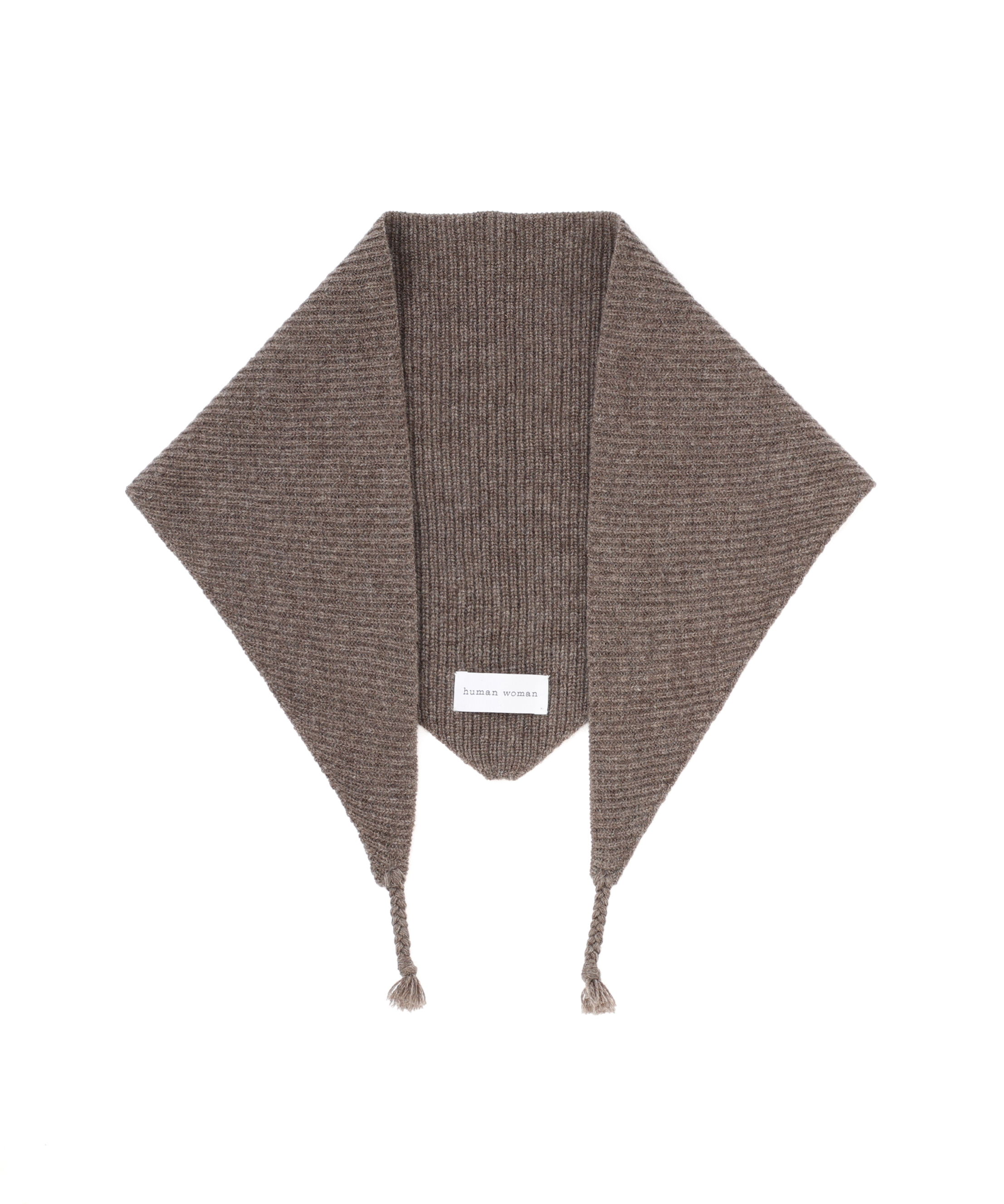  「◆ラムウールトライアングルストール」|バンダナ・スカーフ|