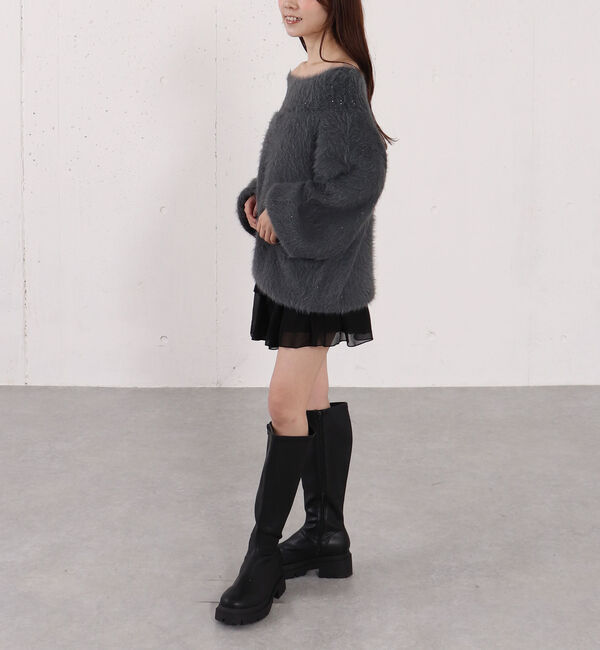 archives「チェックアソートシフォンティアードミニスカート」|スカート|