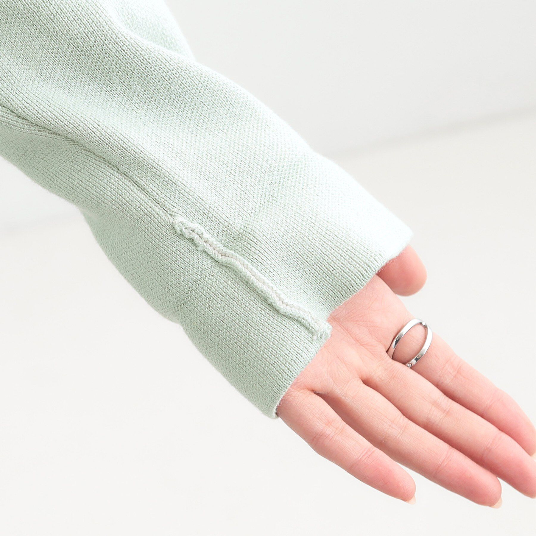 SHOO･LA･RUE「【洗濯機可/S-LL】品良くきまる ダブルフェイス 配色カーディガン」|カーディガン|