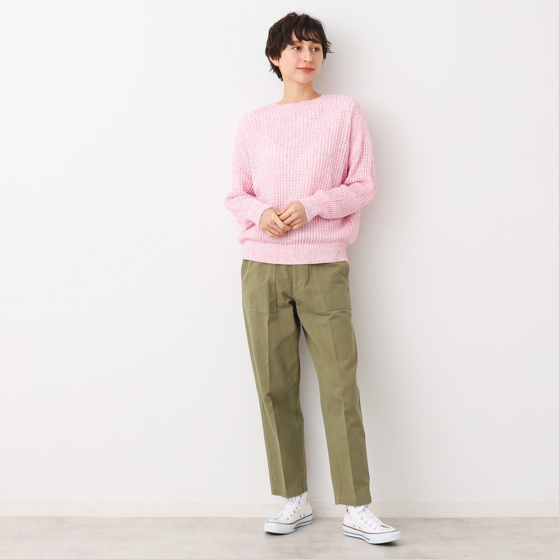 Dessin「【洗える】メッシュニット（S～L）」|ニット・セーター|