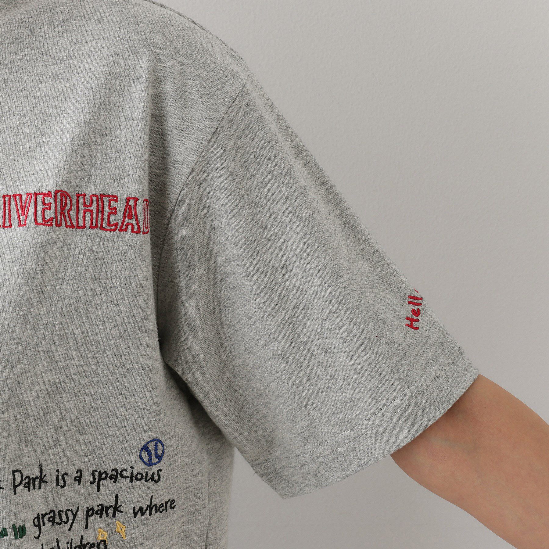 Dessin「【ユニセックス/リンクコーデ】刺繍Tシャツ」|Tシャツ・カットソー|