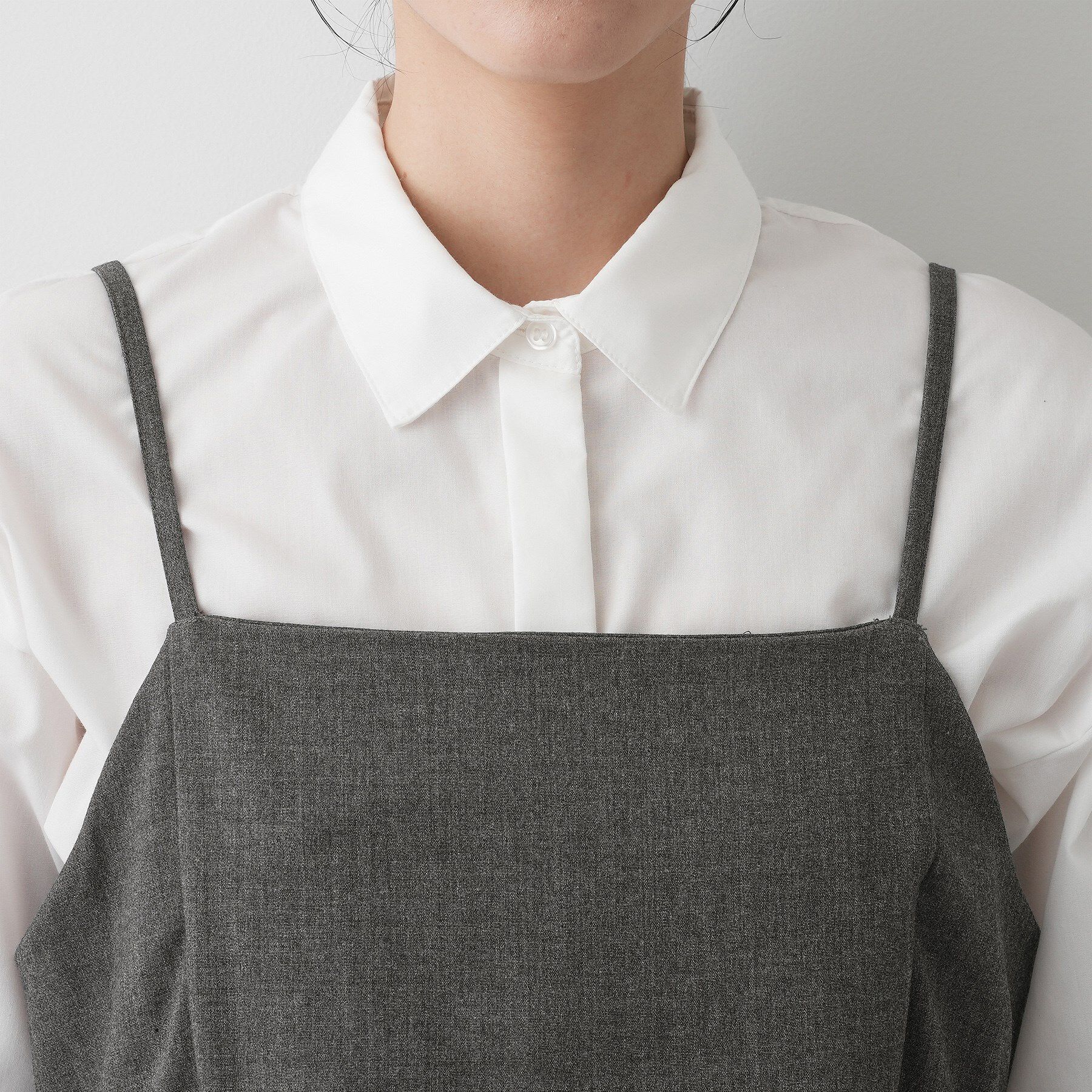 Dessin「【セットアップ可・洗える】ギャザーレイヤードキャミソール」|キャミソール|