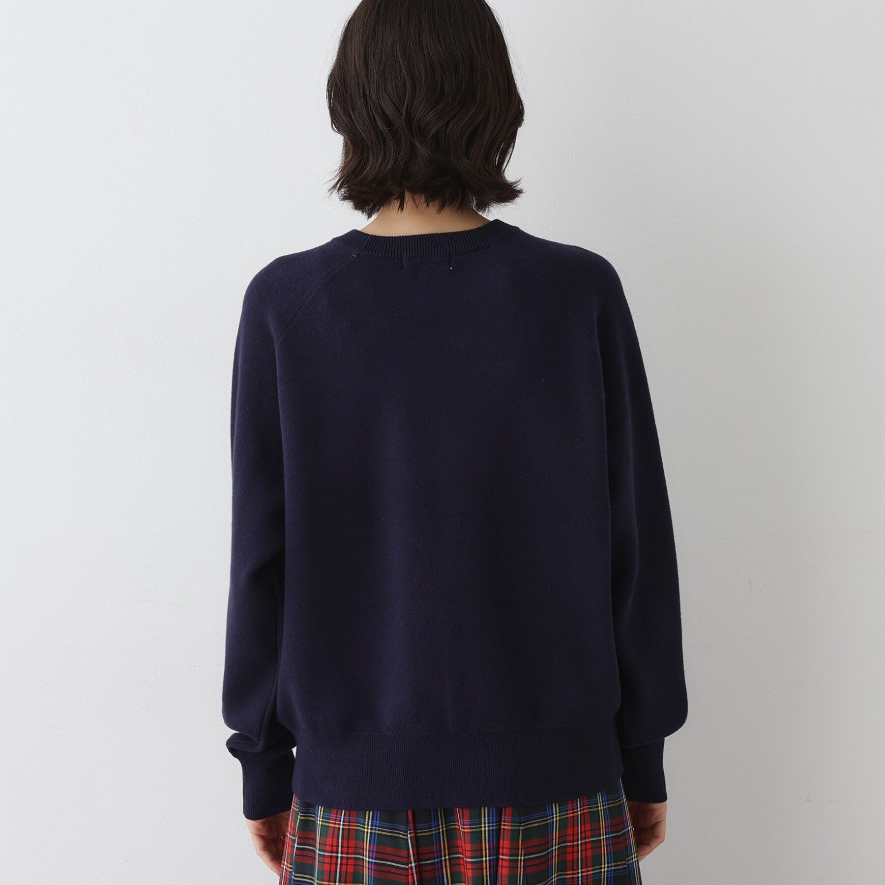 Dessin「【ユニセックス／洗える】ロゴコットンジャカード」|ニット・セーター|