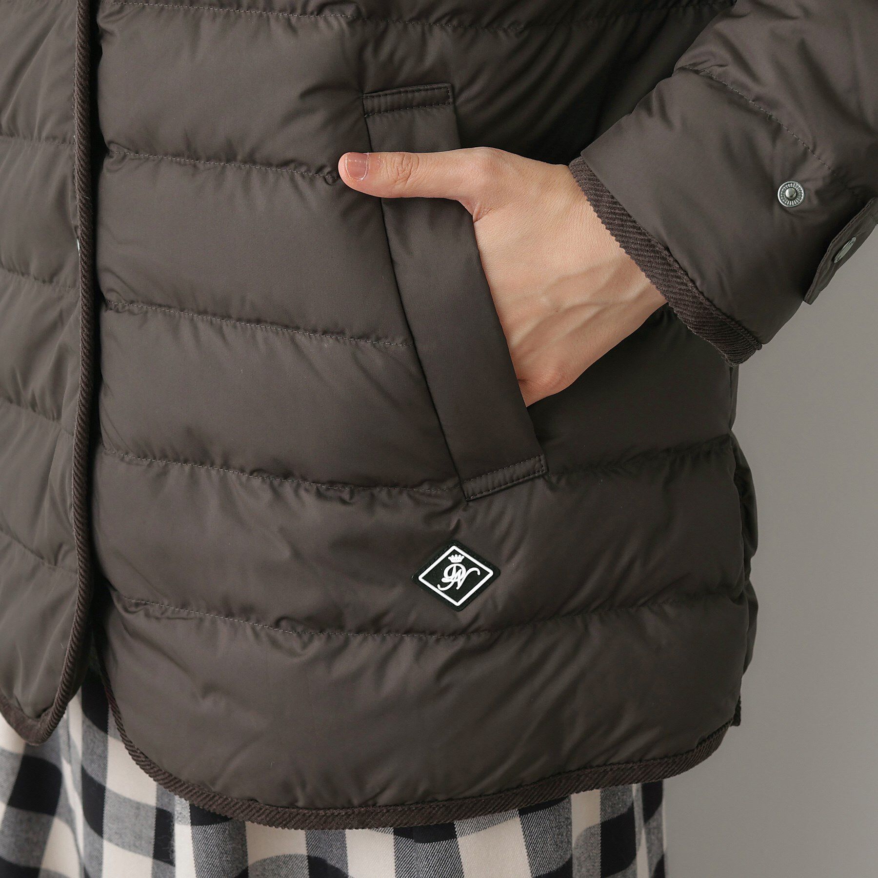 Dessin「【撥水・2WAY】ミュラーダウンコートミドル丈」|ダウン|