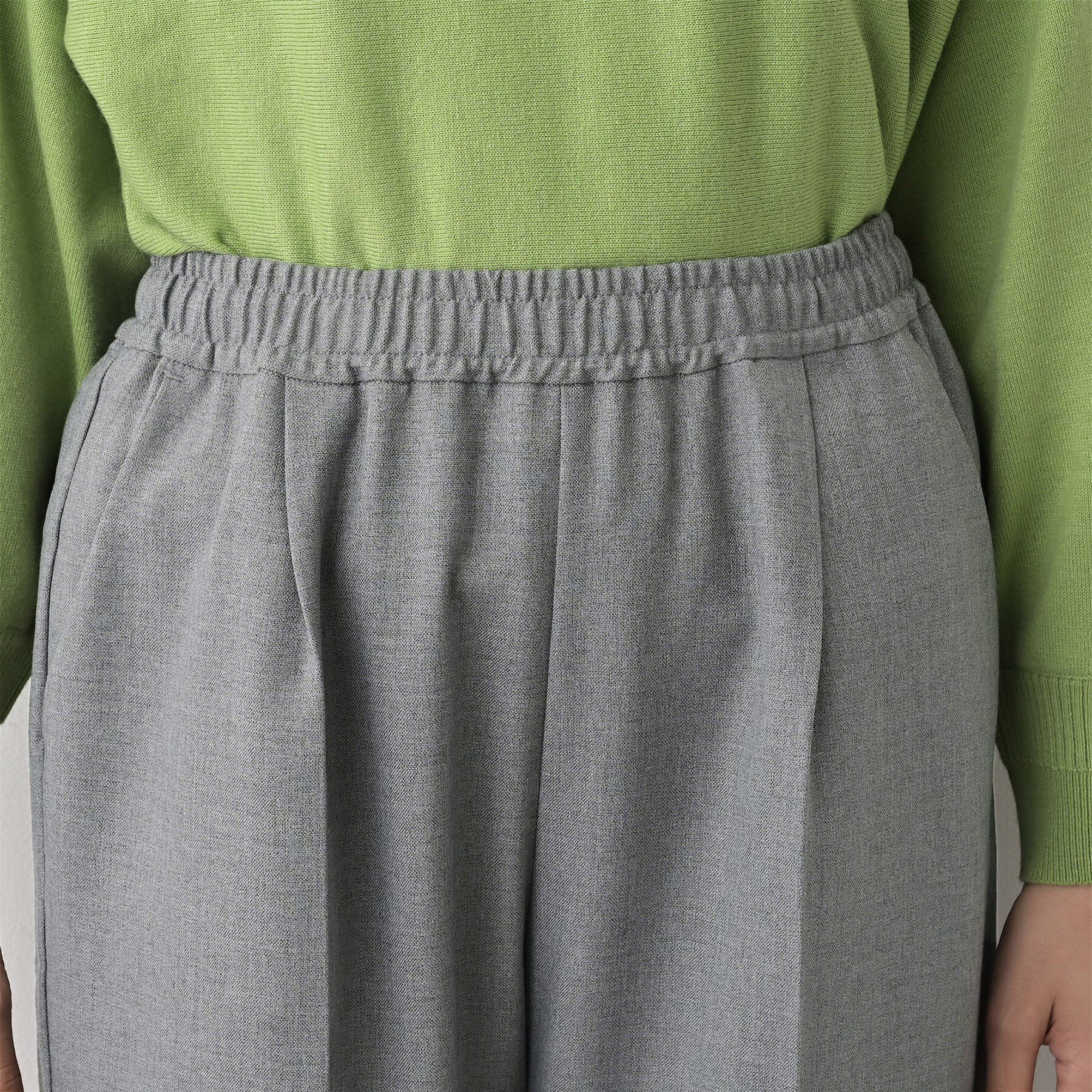 Dessin「【ウエストゴム/裏地付き】コンフォートテーパードパンツ」|その他|