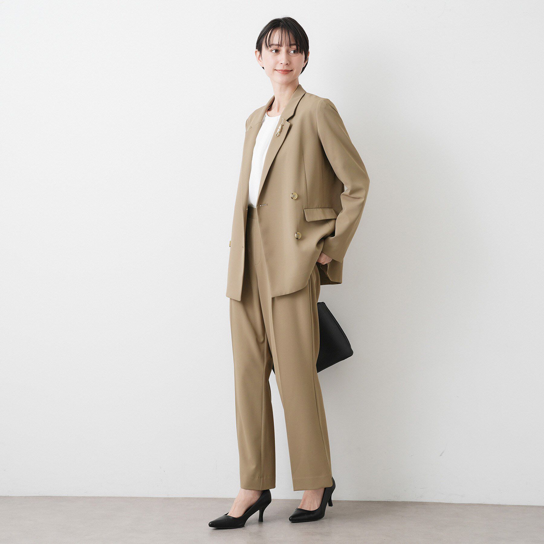 Dessin「【入卒/セレモニー/お仕事/セットアップ可能】ダブルジャケット」|テーラードジャケット|