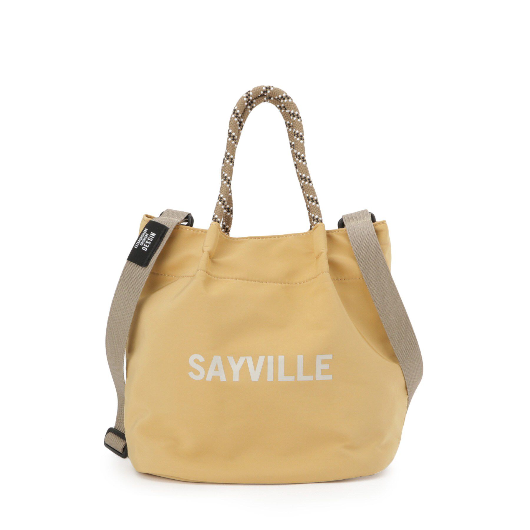 Dessin「【2WAY/軽量】コードハンドルミニトート」|トートバッグ|