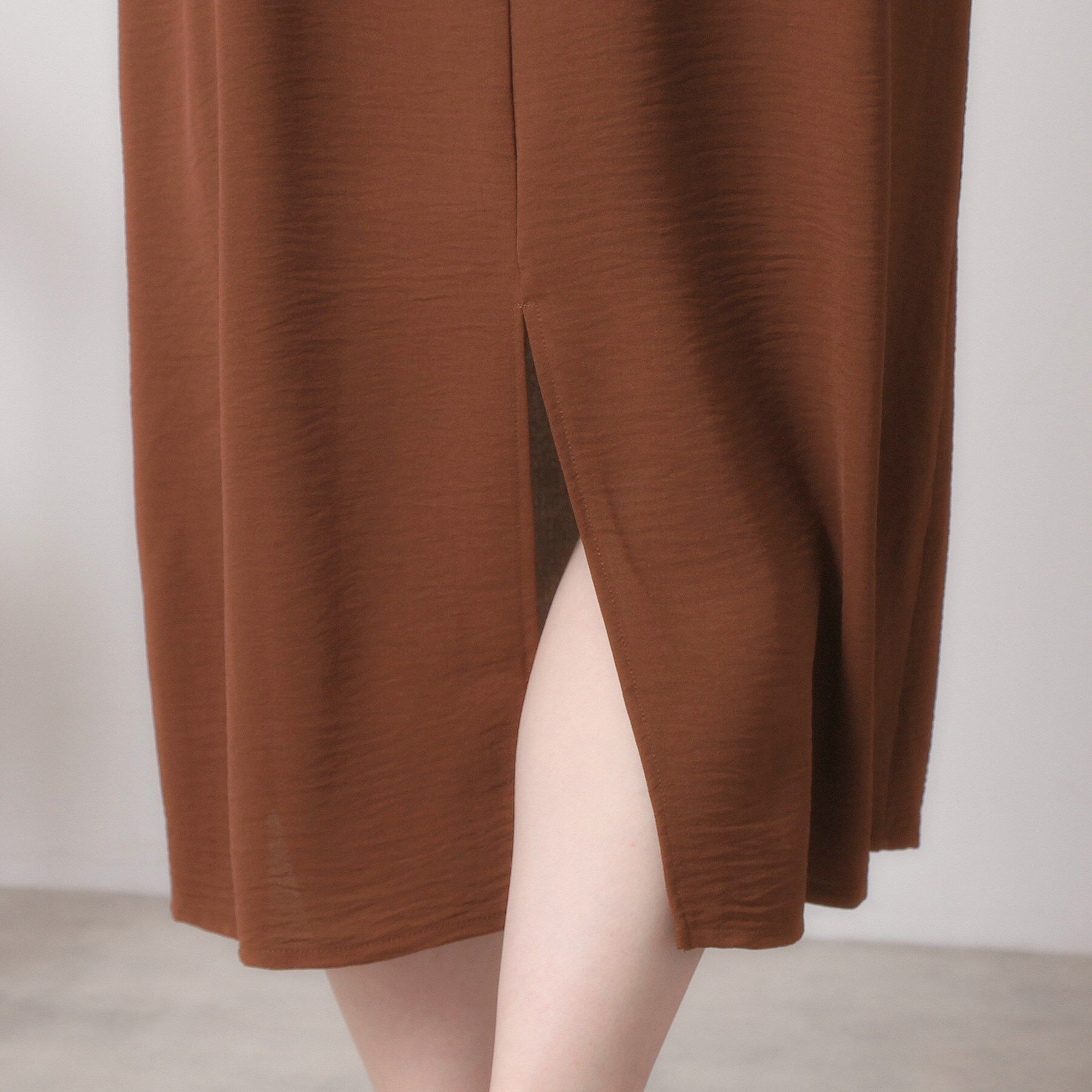 ITS&rsquo;DEMO「【接触冷感／吸水速乾／洗濯機OK／イージーケア】ジレ&times;キャミワンピースセット＜ラク服シリーズ＞」|ワンピース|