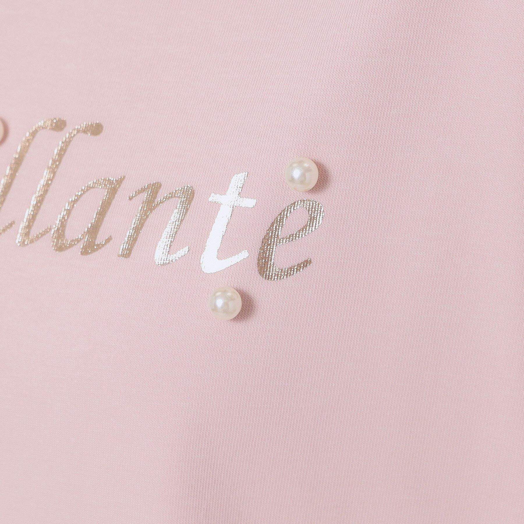 ITS&rsquo;DEMO「【手洗い可】箔ロゴプリントTシャツ」|Tシャツ・カットソー|