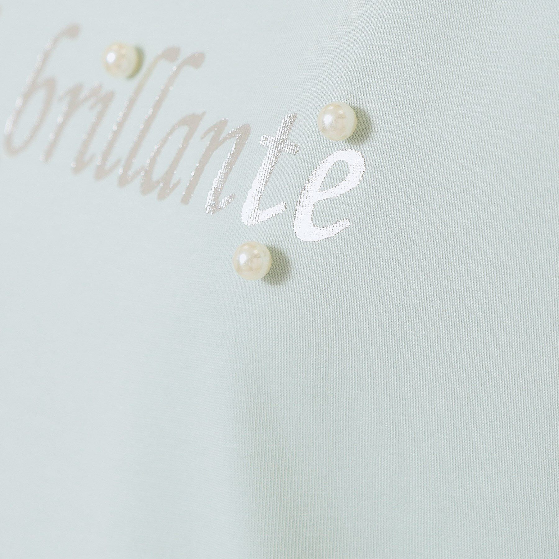 ITS&rsquo;DEMO「【手洗い可】箔ロゴプリントTシャツ」|Tシャツ・カットソー|