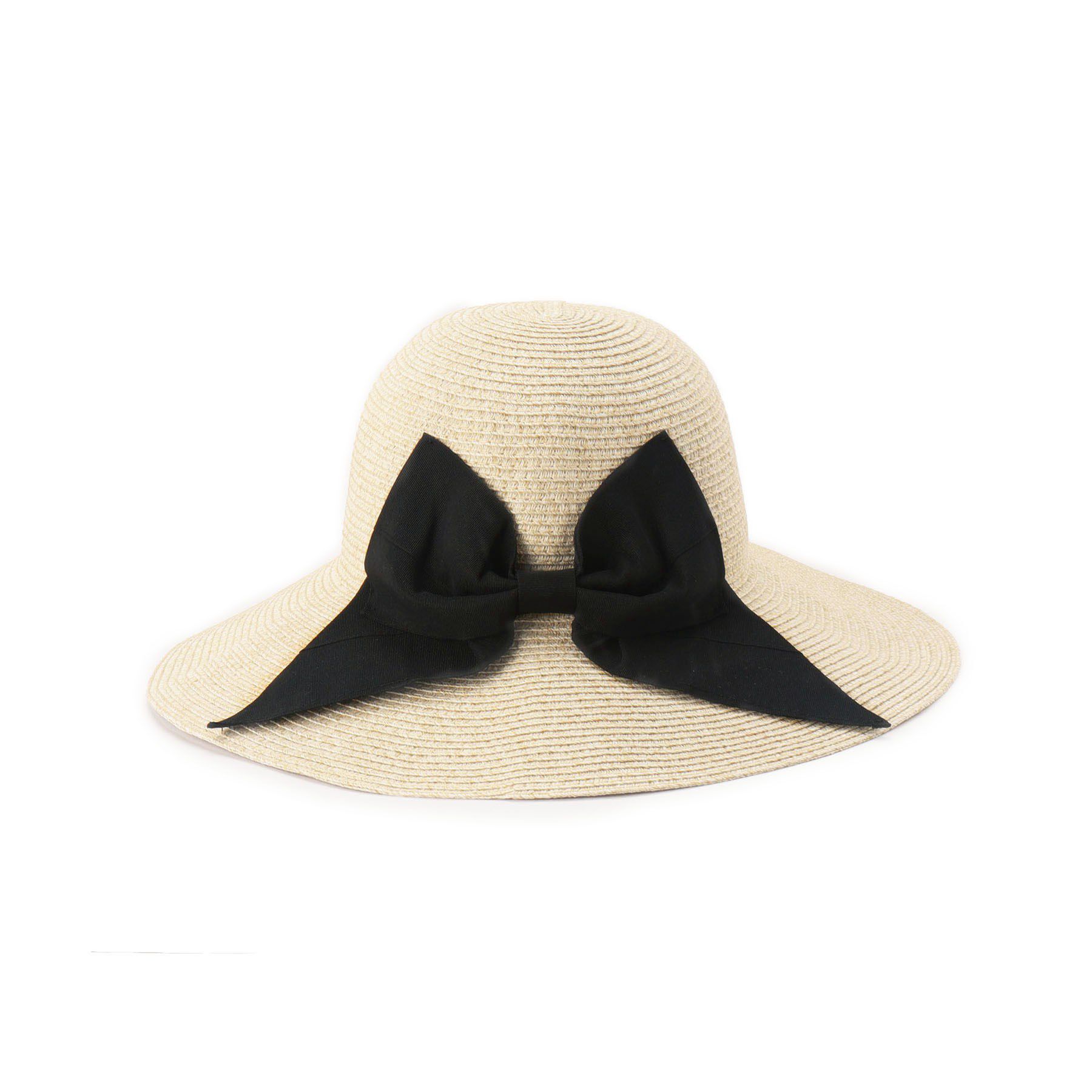 ITS&rsquo;DEMO「【畳める／サイズ調整可／手洗い可】コンパクトリボンハット」|ハット|