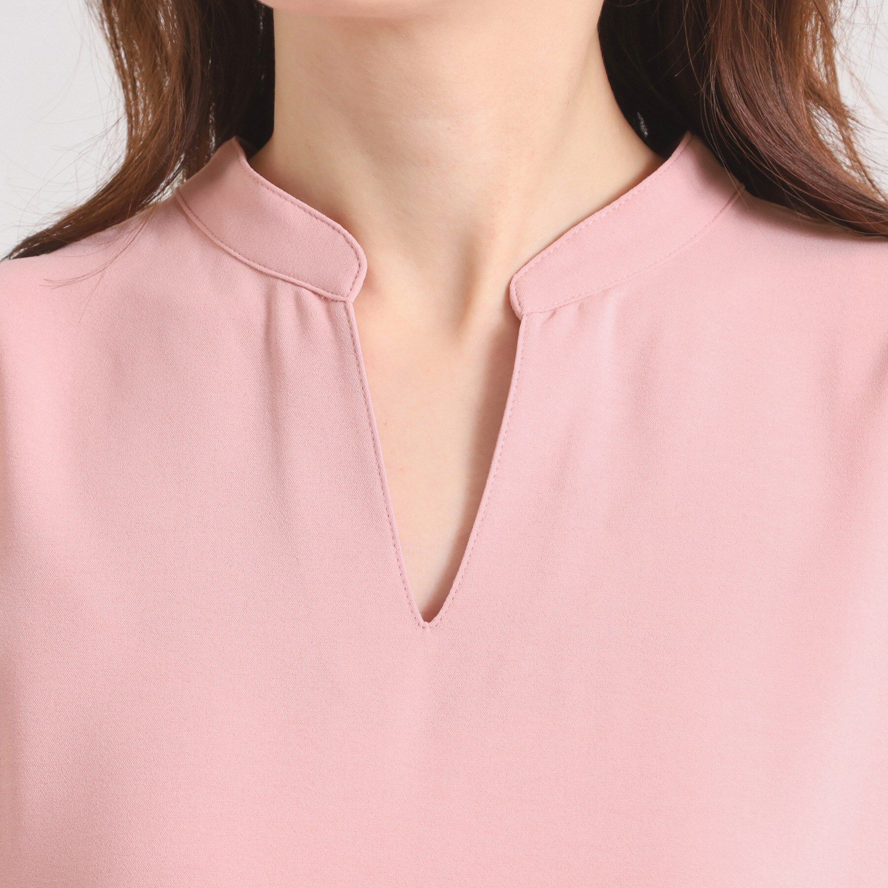 ITS&rsquo;DEMO「【接触冷感／手洗い可】バックギャザーブラウス」|シャツ・ブラウス|