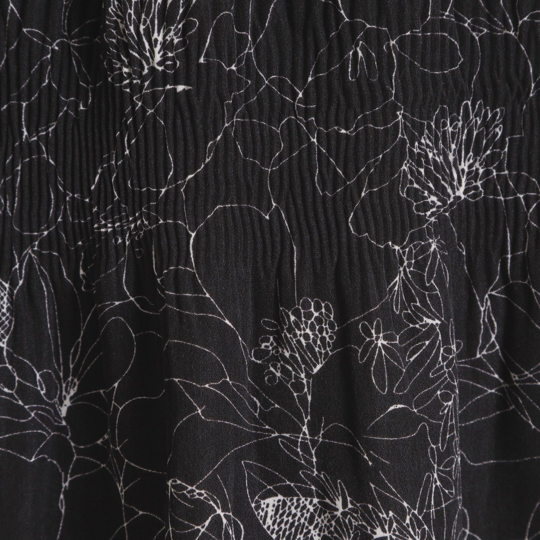 ITS&rsquo;DEMO「【手洗い可】花柄プリーツブラウス」|シャツ・ブラウス|