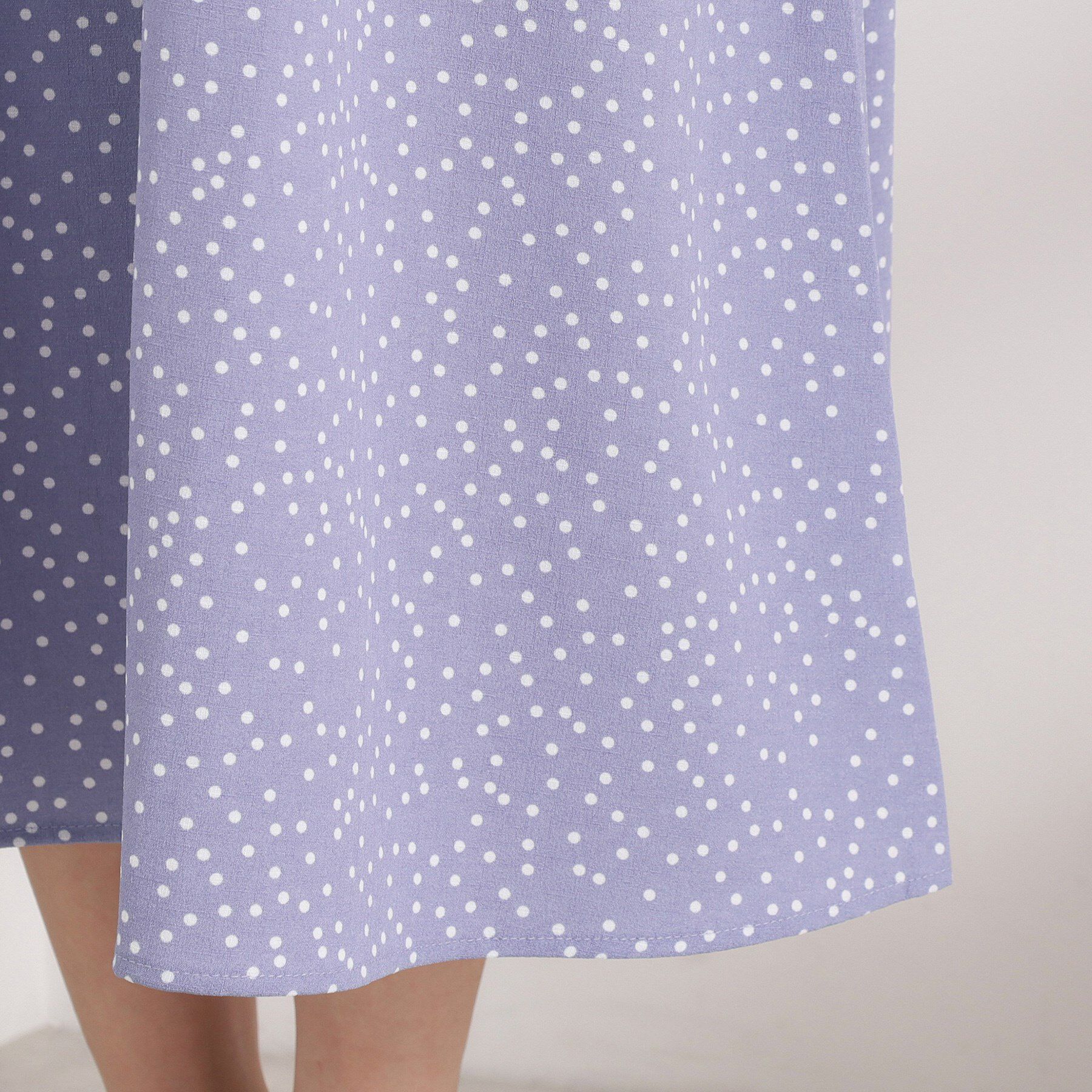 ITS&rsquo;DEMO「【UVカット／速乾／冷感／洗濯機OK／洗濯後しわになりにくい】麻調ストレッチ肩タックワンピース＜ラク」|ワンピース|