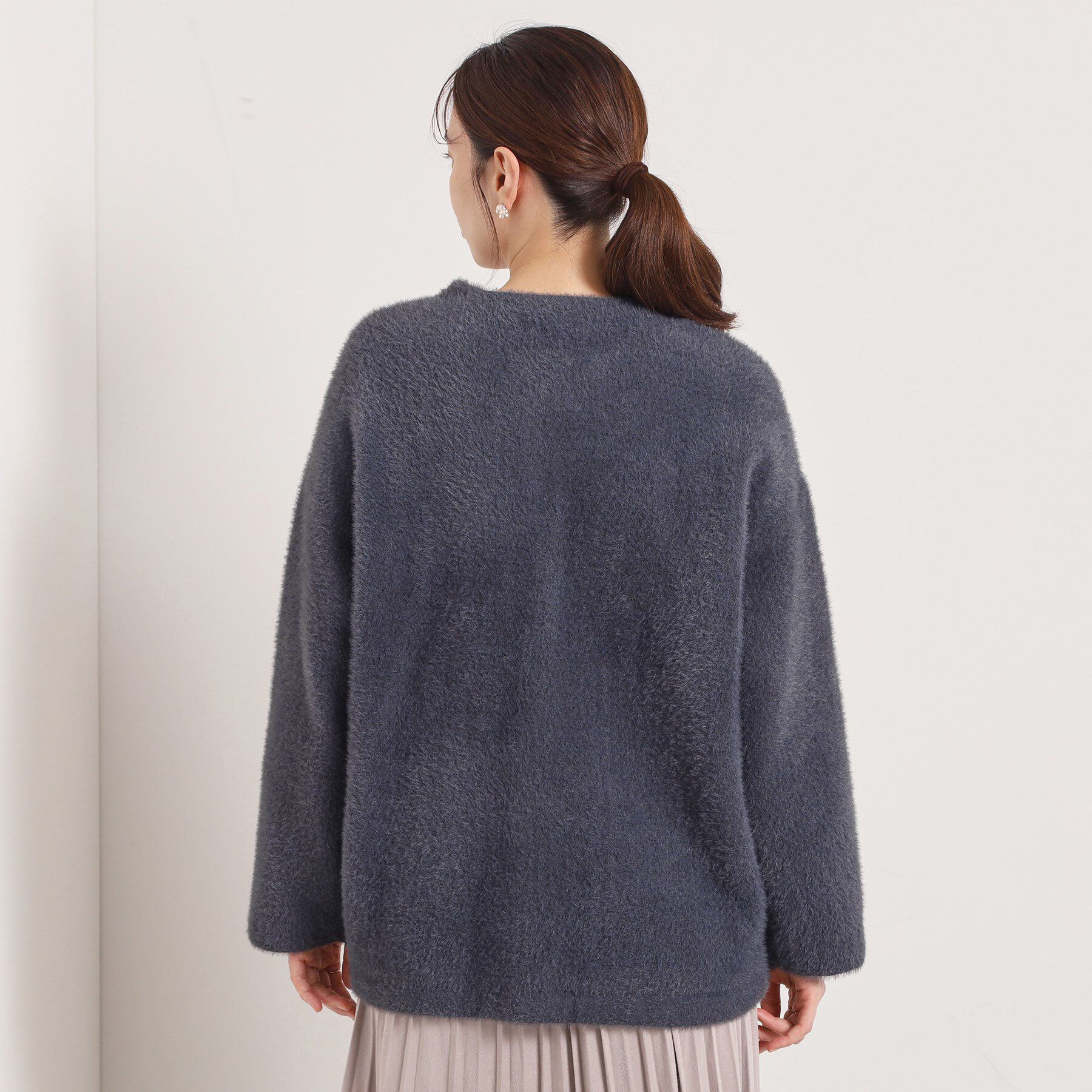 ITS&rsquo;DEMO「【手洗い可】フェザーWフェイスコーディガン」|カーディガン|